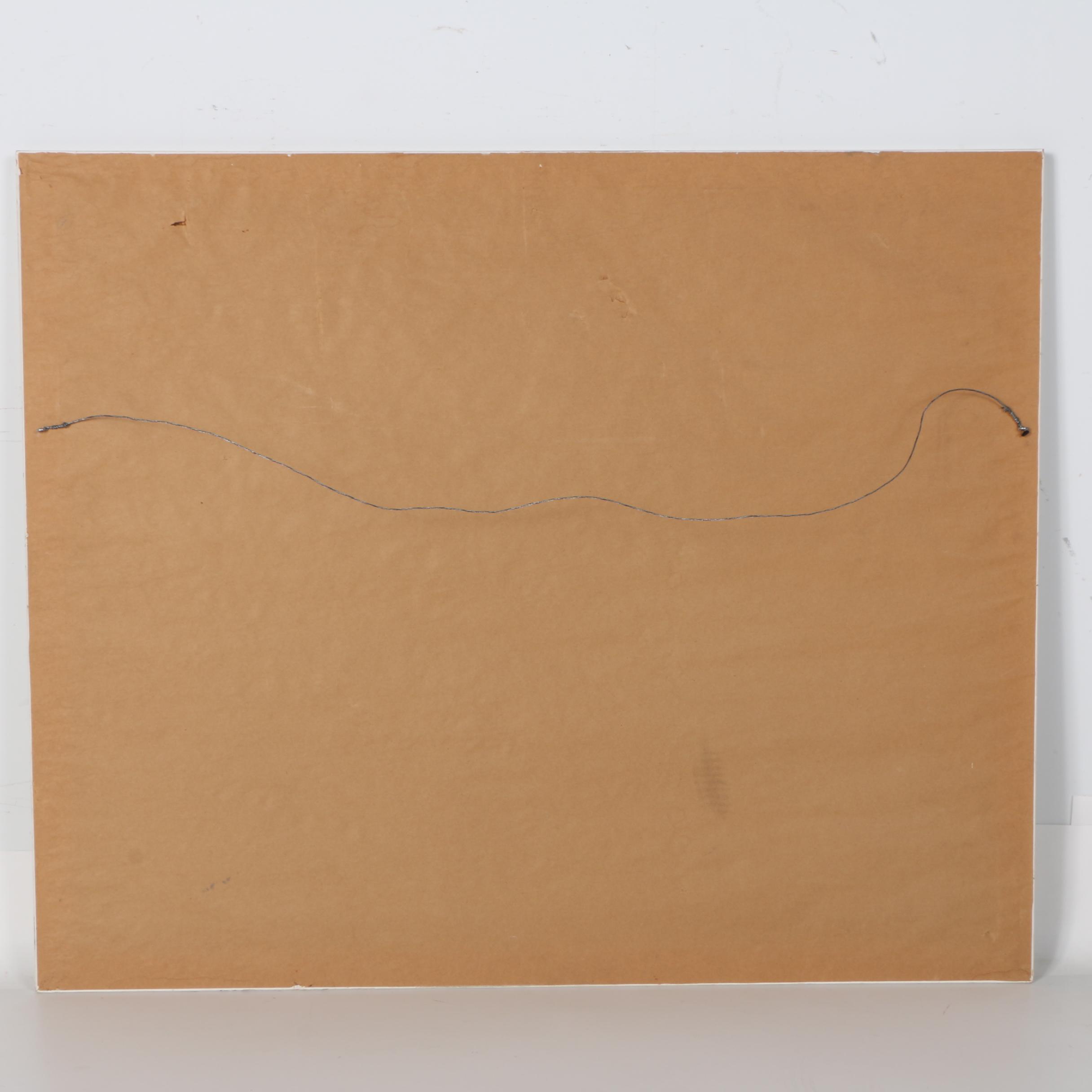 Eileen Seitz Limited Edition Offset Lithograph on Paper "Boats on the Beach"