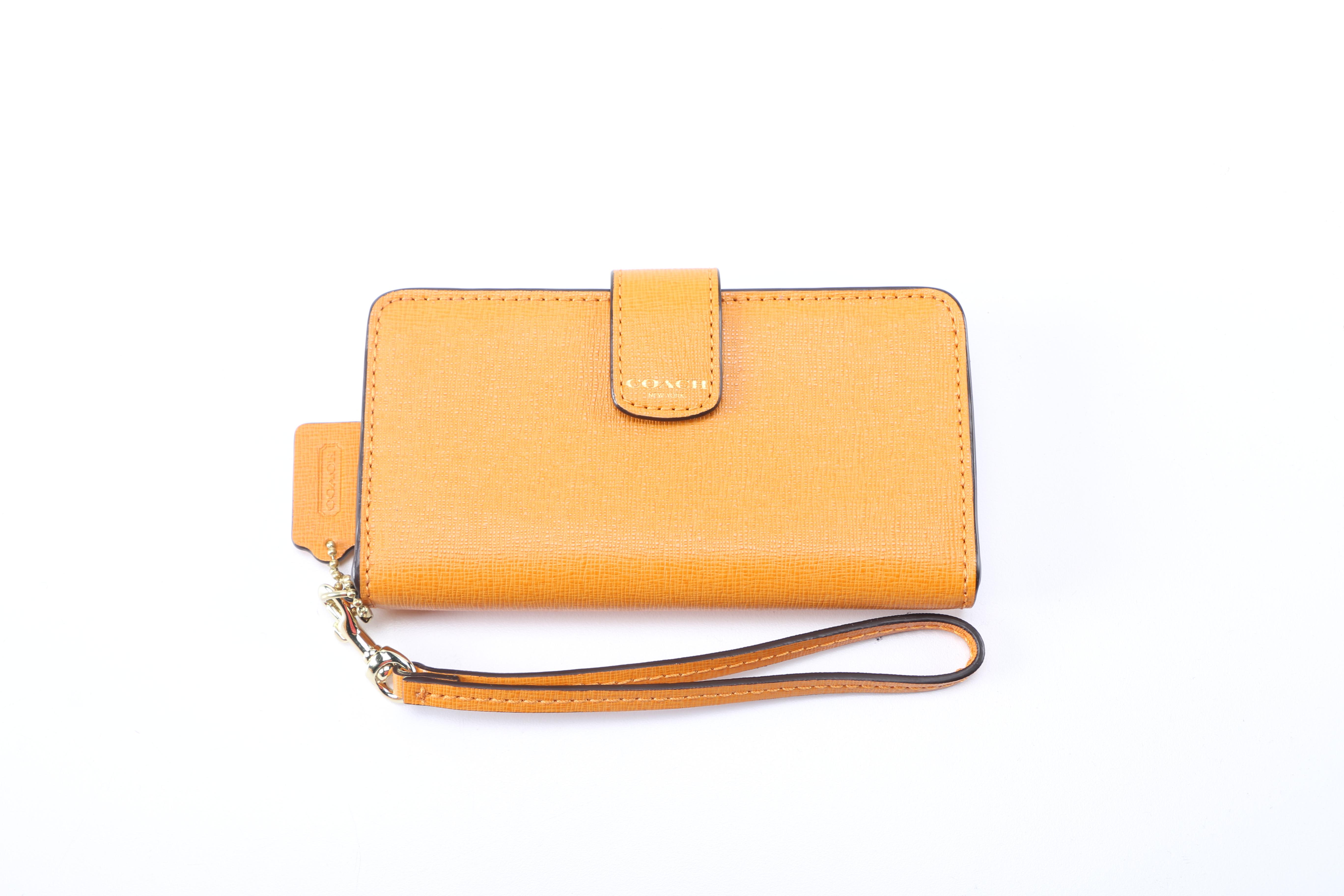 Coach Saffiano Leather Wallets