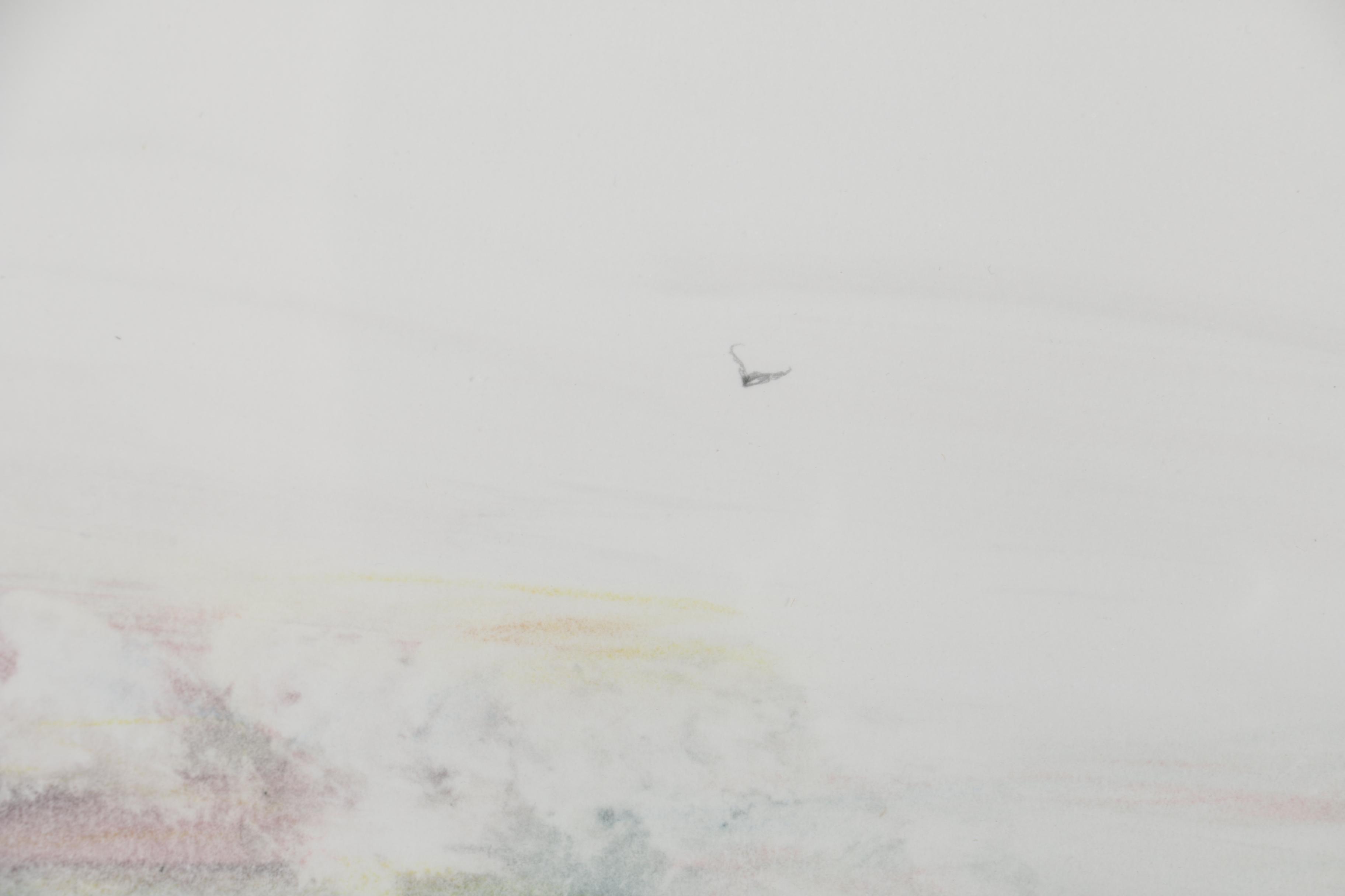 Clay Anderson Intaglio Drypoint Print "Wide Sweep of Land"