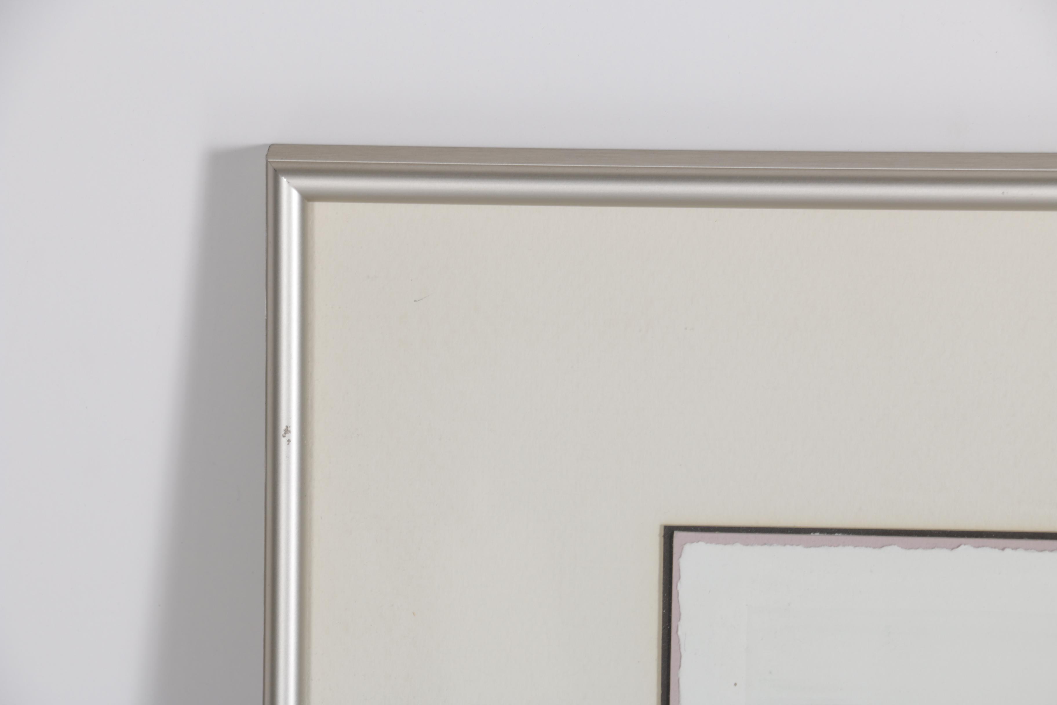 Clay Anderson Intaglio Drypoint Print "Wide Sweep of Land"