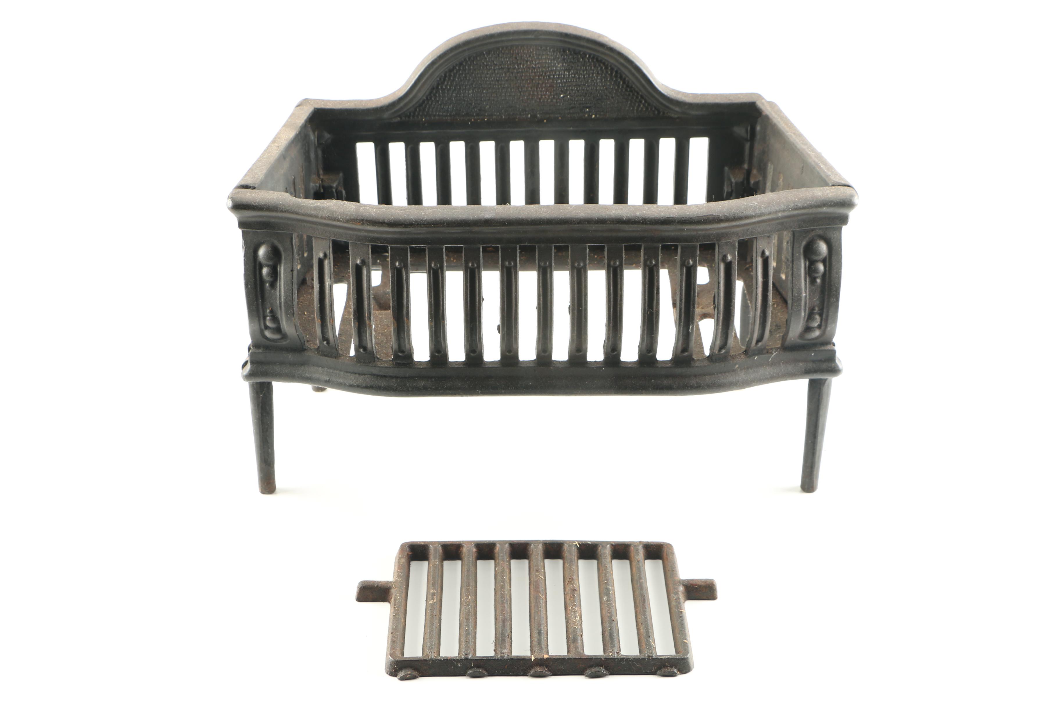 Cast Iron Fireplace log or Coal Crate