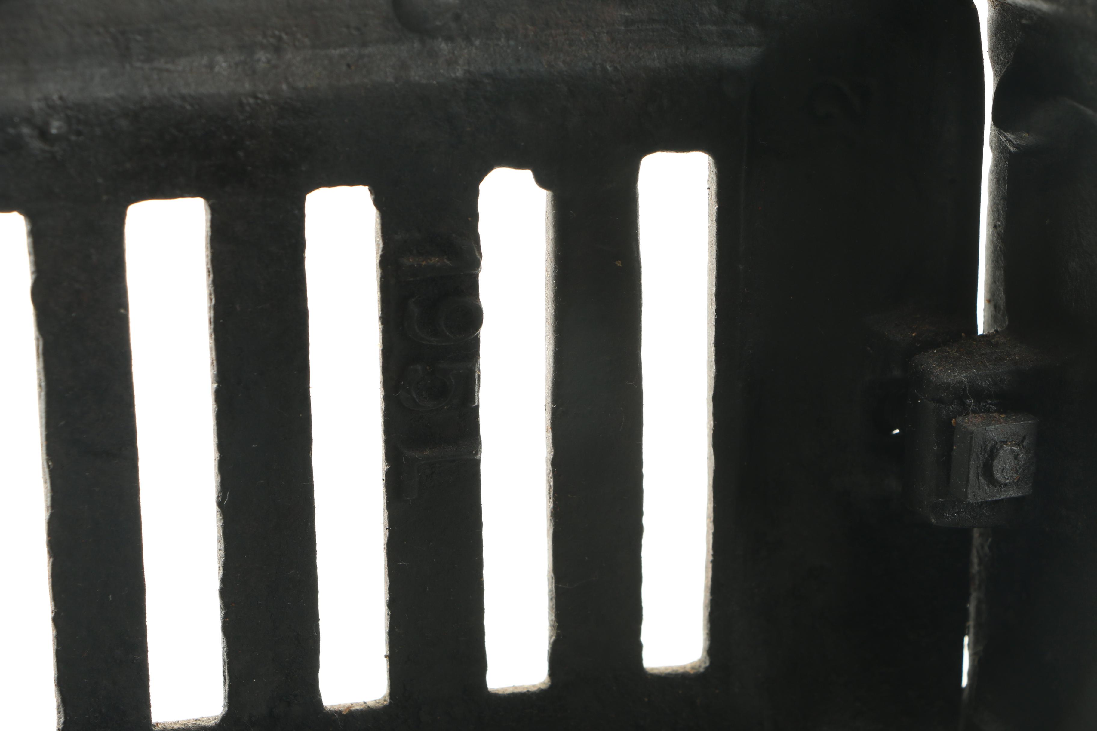 Cast Iron Fireplace log or Coal Crate