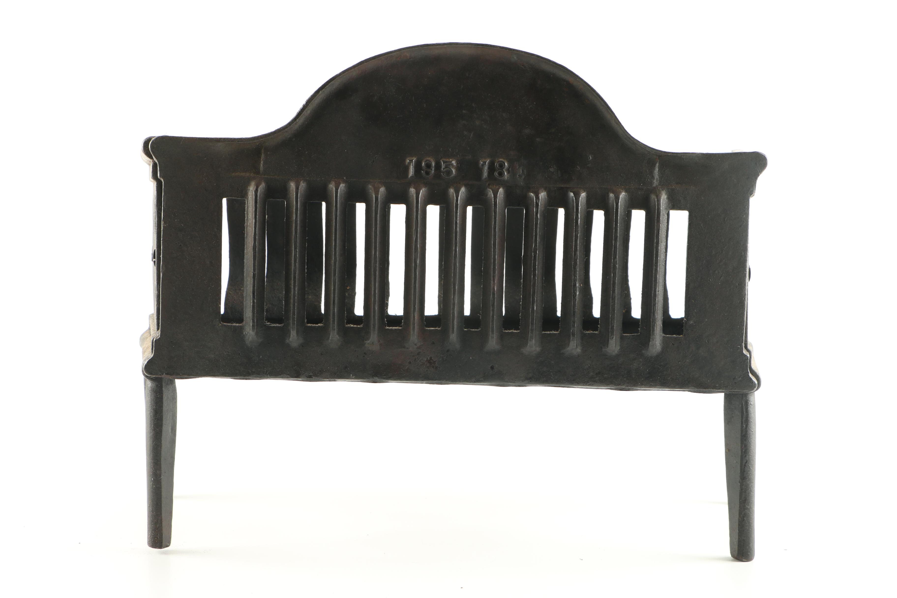 Cast Iron Fireplace log or Coal Crate