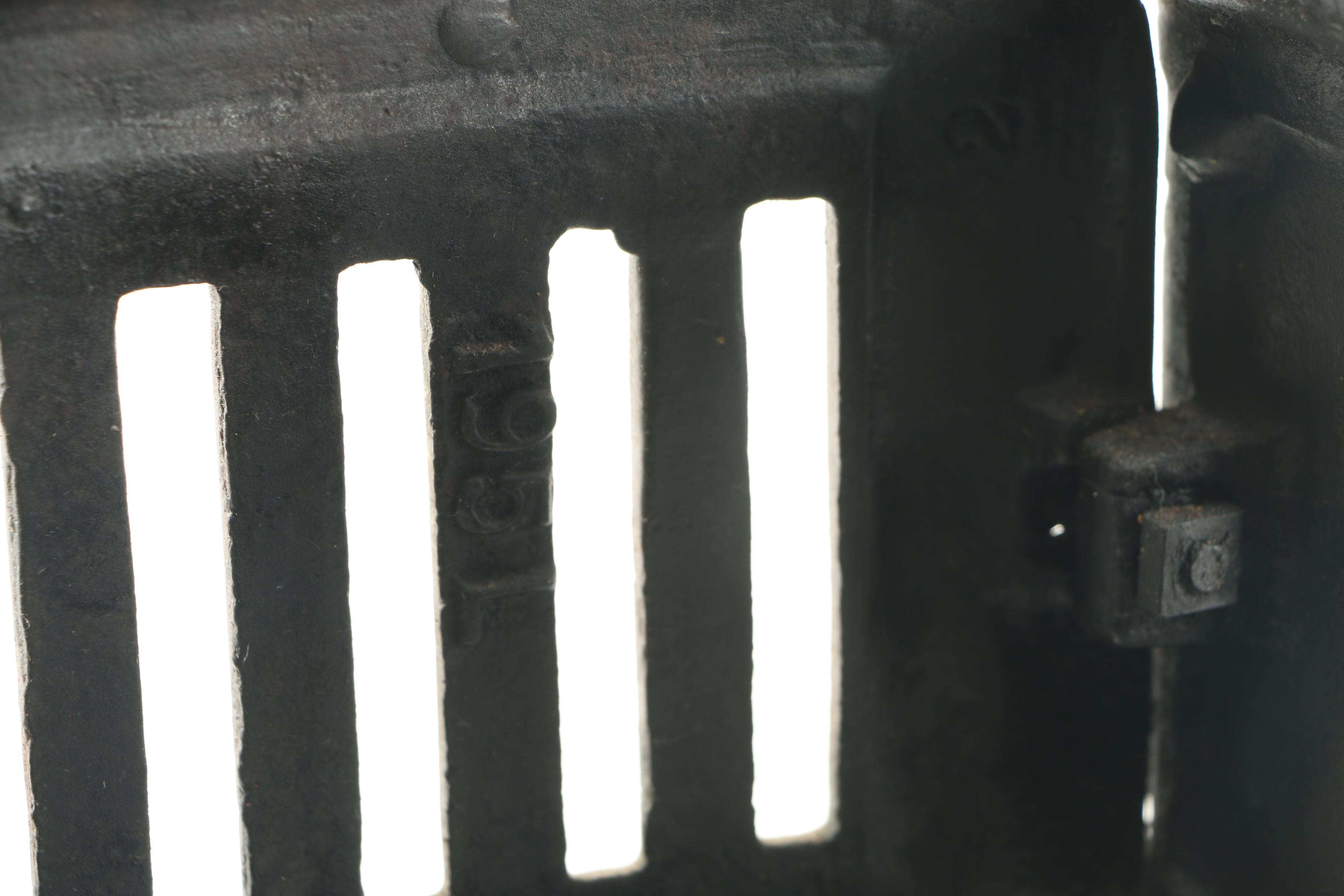 Cast Iron Fireplace log or Coal Crate