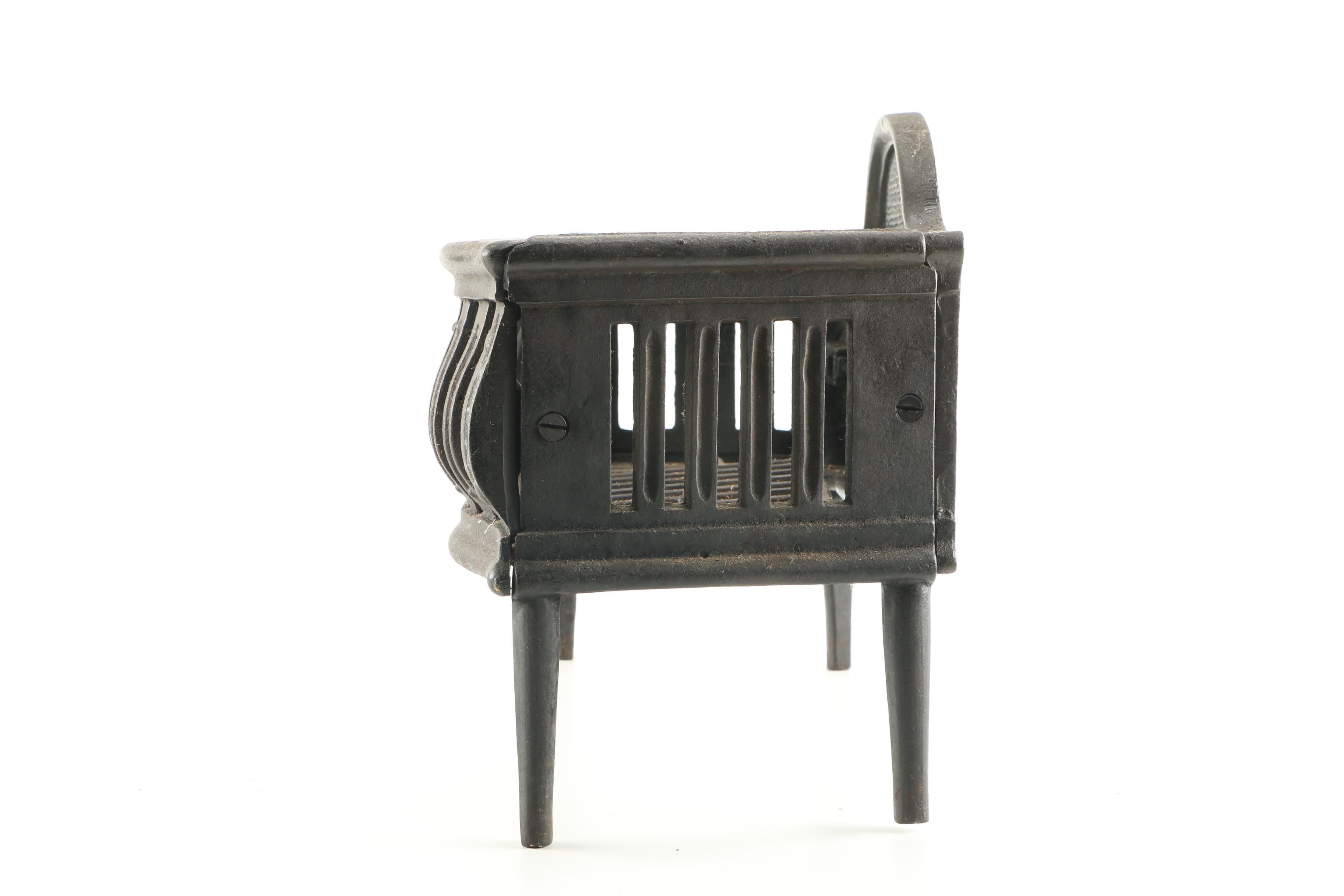 Cast Iron Fireplace log or Coal Crate