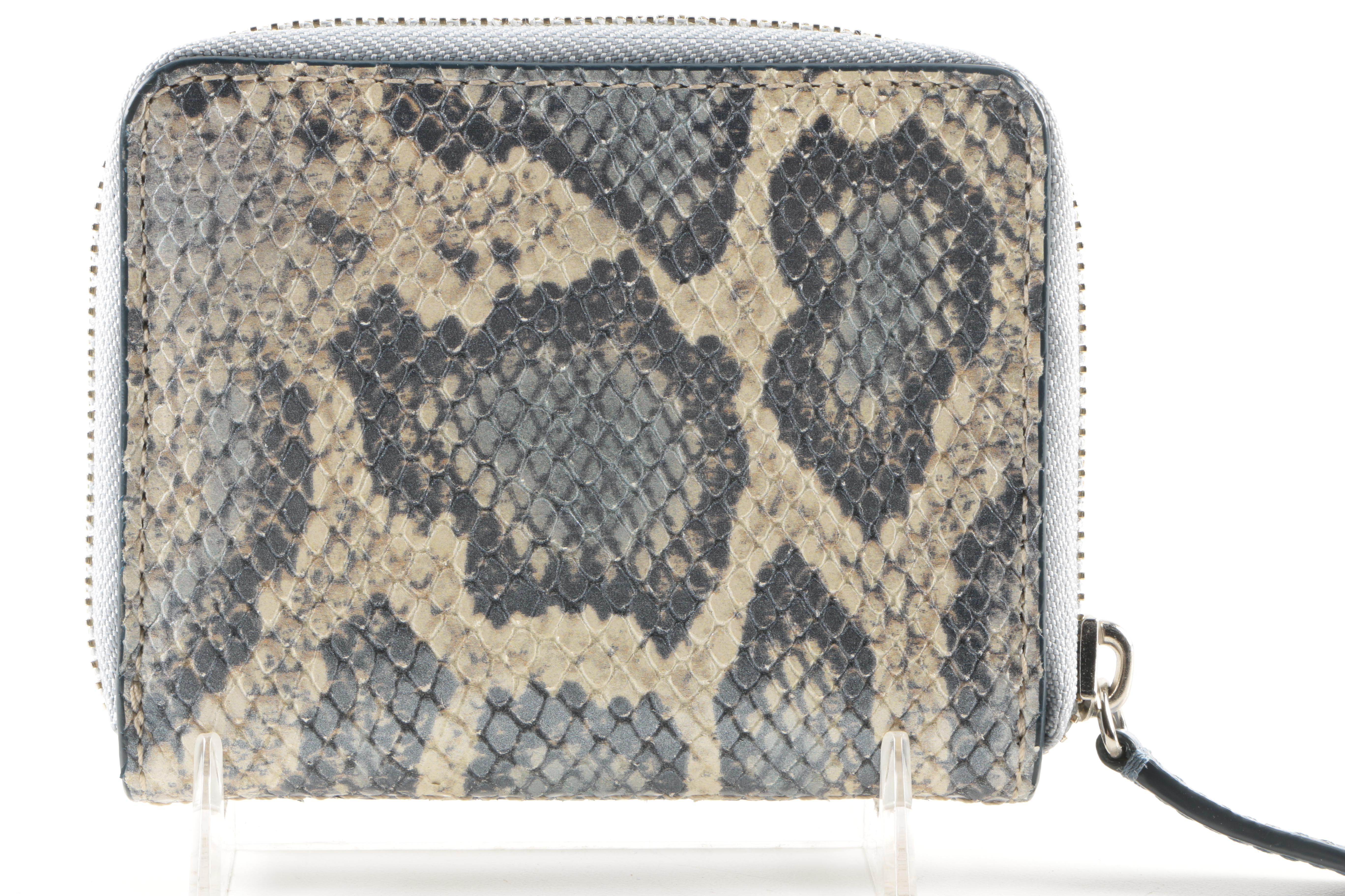 Coach Embossed Python Wallets