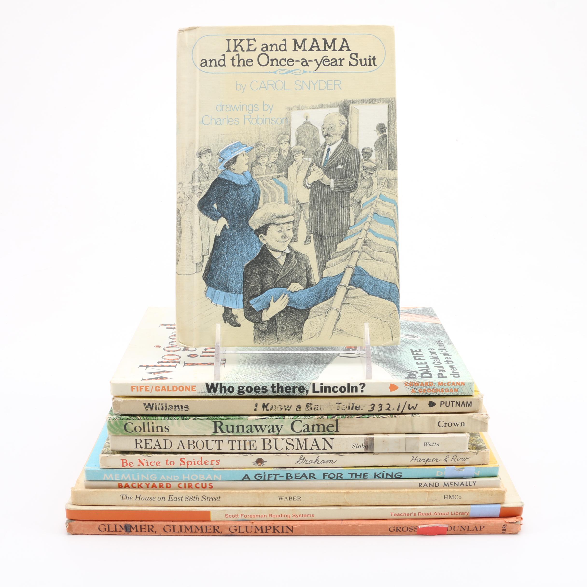 Mixed Collection of Illustrated Children's Books From 1960s and 1970s