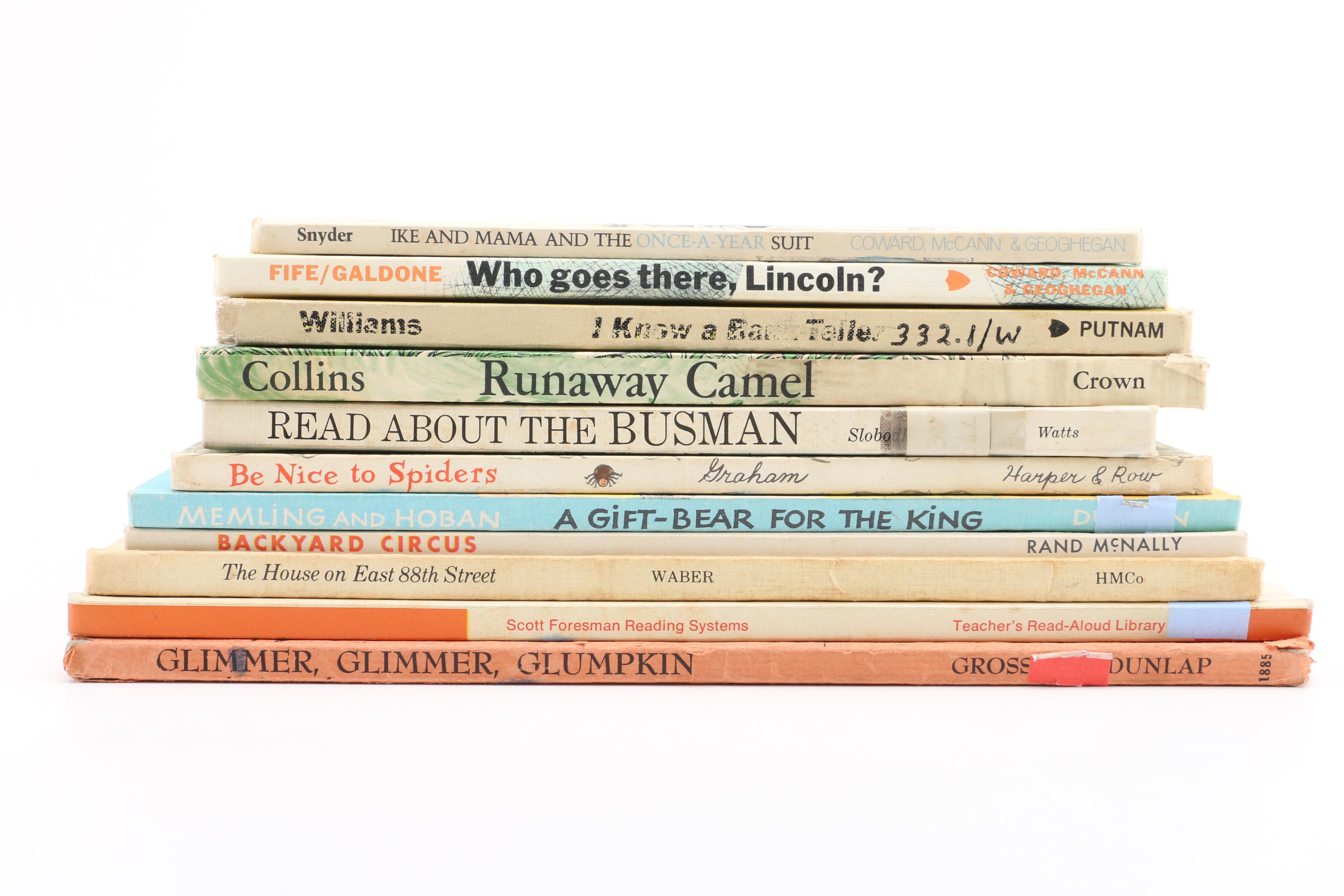Mixed Collection of Illustrated Children's Books From 1960s and 1970s