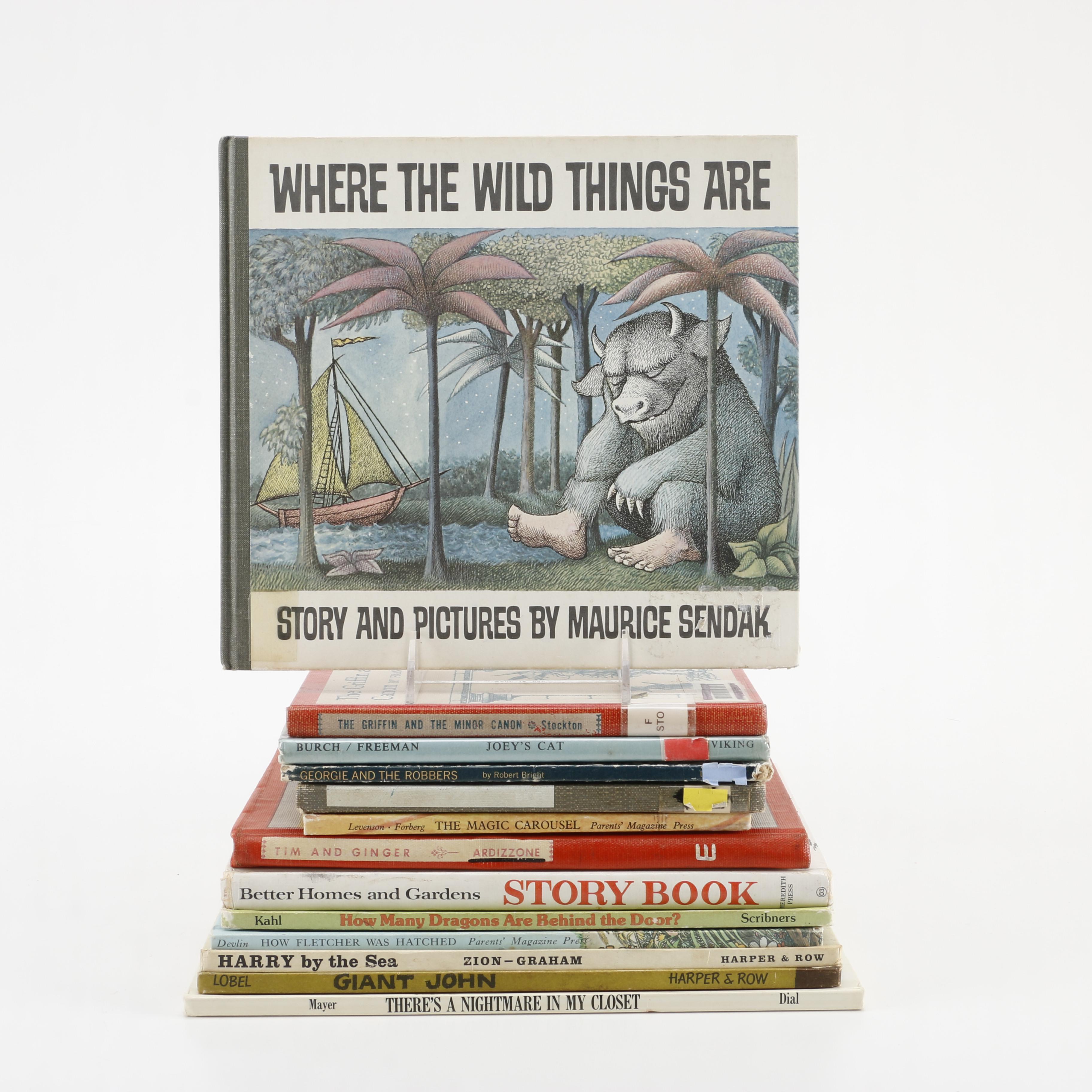 Children's Books Including "Where the Wild Things"