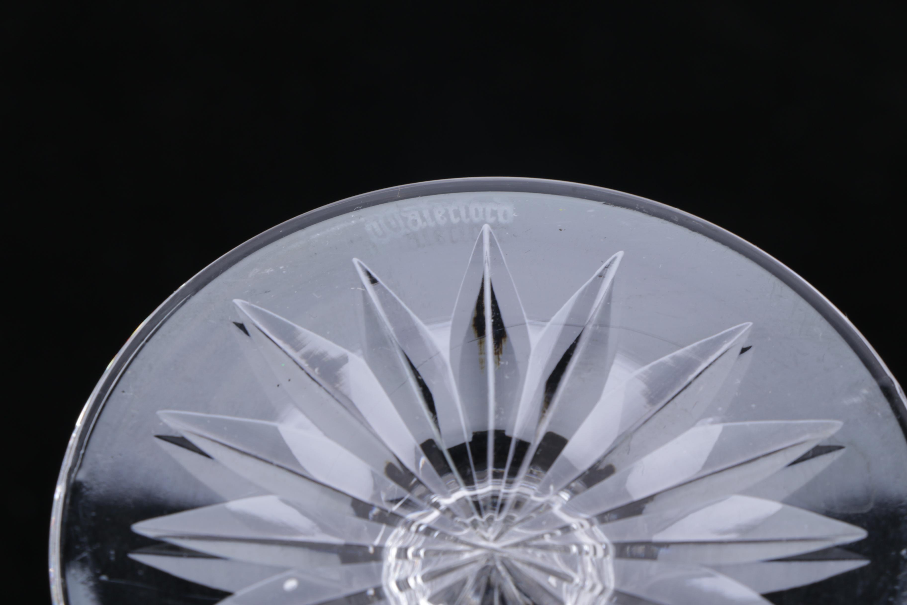 Waterford Crystal "Lismore" Hock Wine Glasses