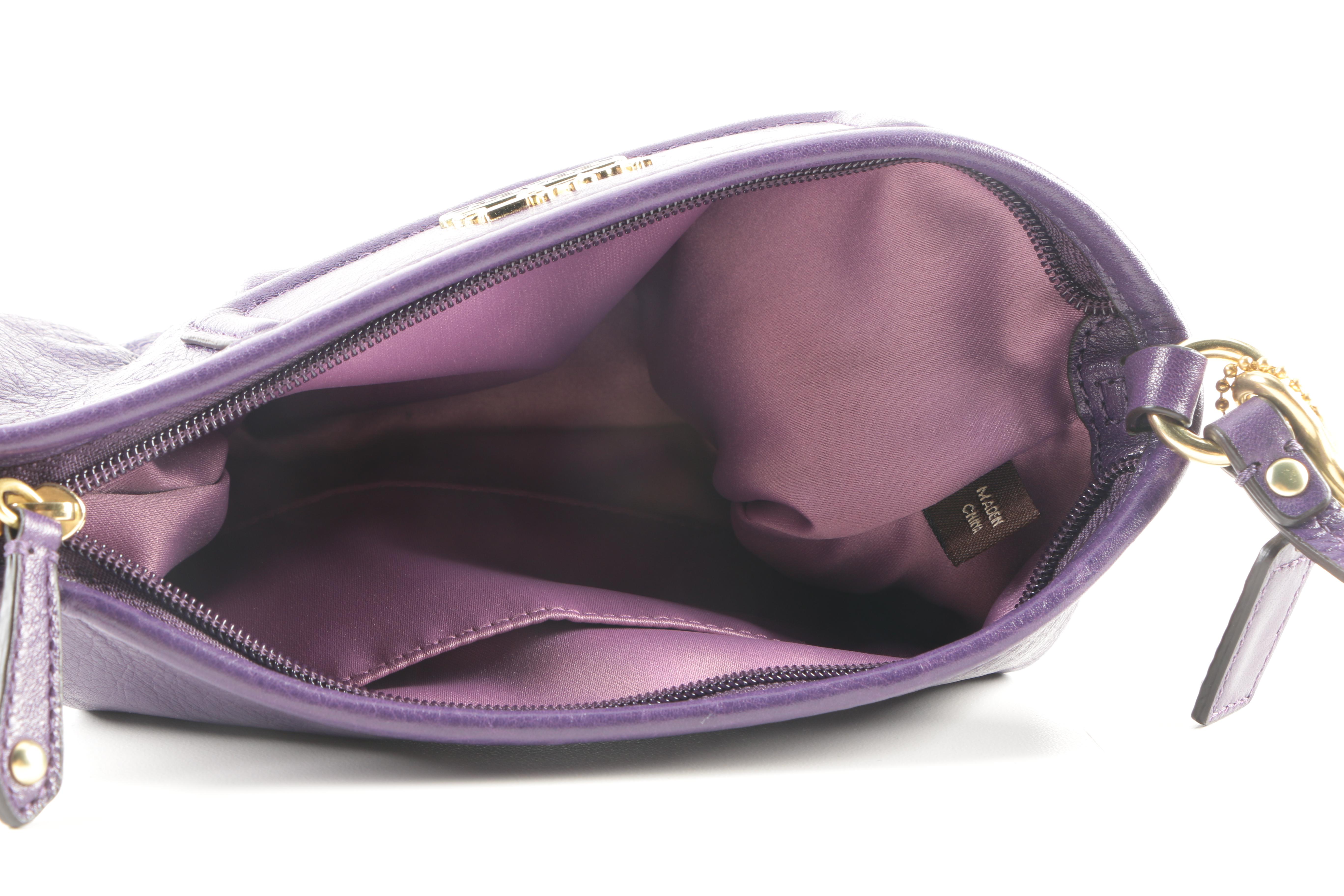 Coach Madison "Op Art" Wallet and Cosmetic Bag and Madison Leather Wristlet