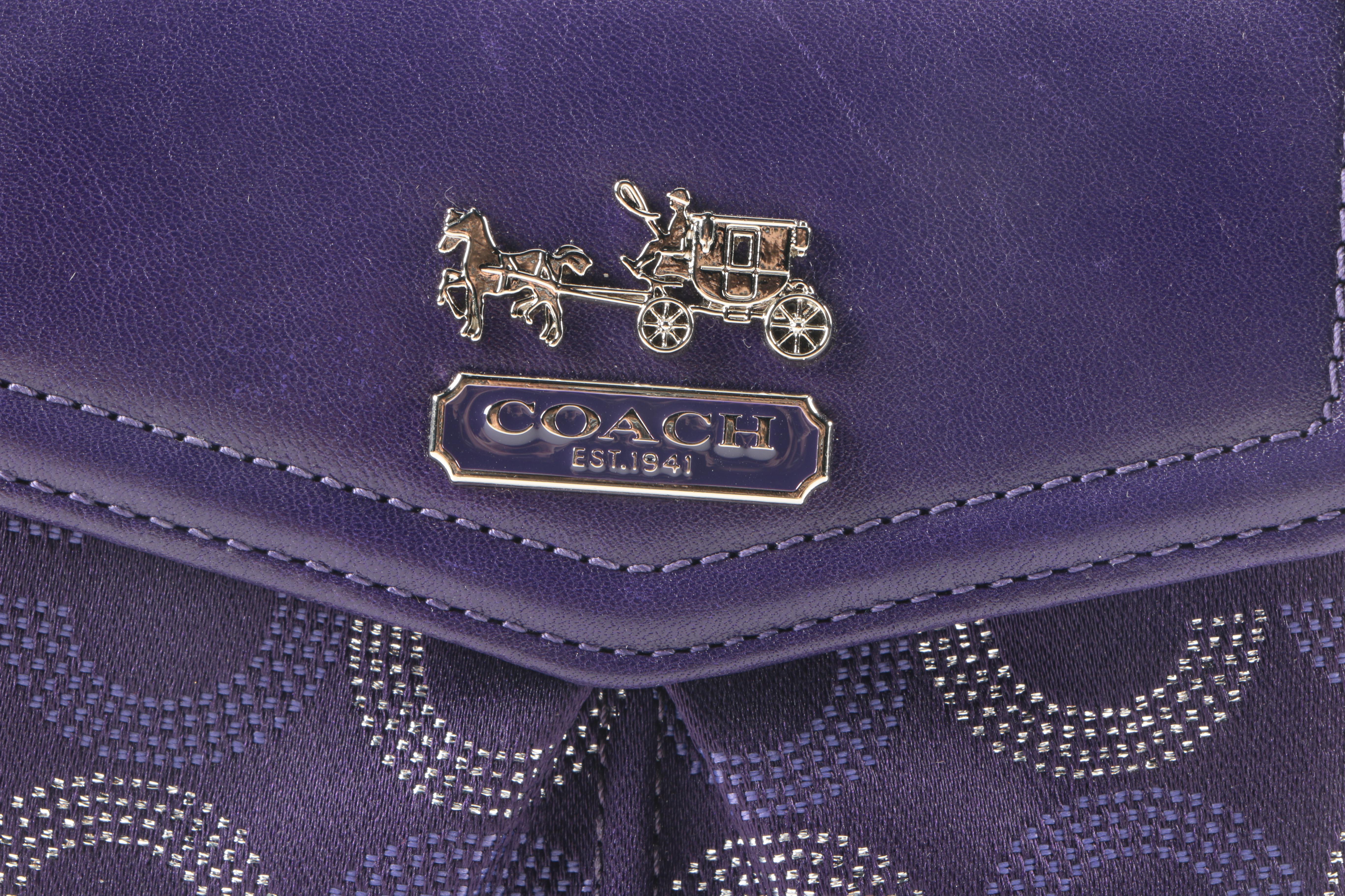 Coach Madison "Op Art" Wallet and Cosmetic Bag and Madison Leather Wristlet