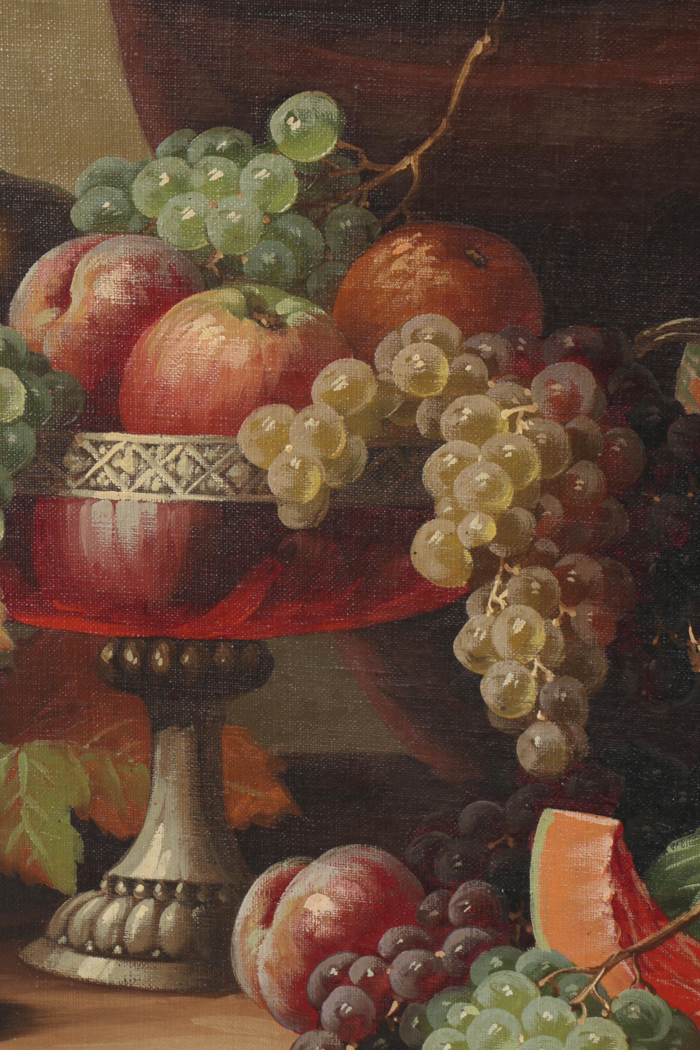 A. Höppner Still Life Oil on Canvas