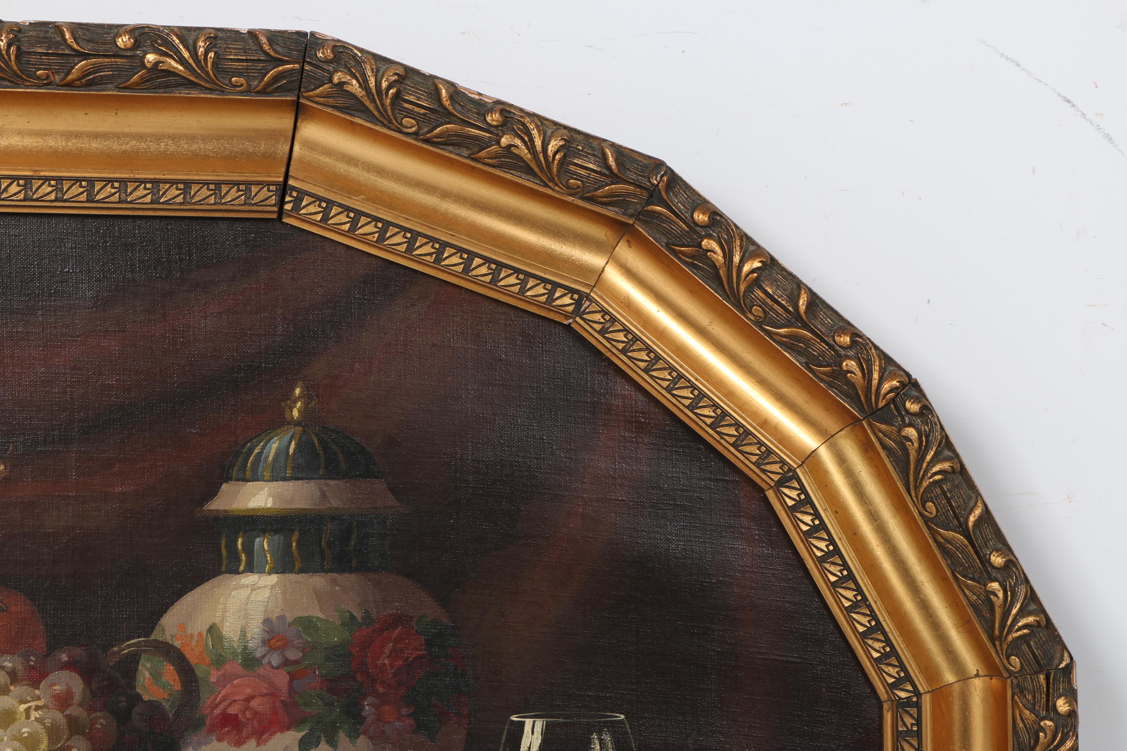 A. Höppner Still Life Oil on Canvas