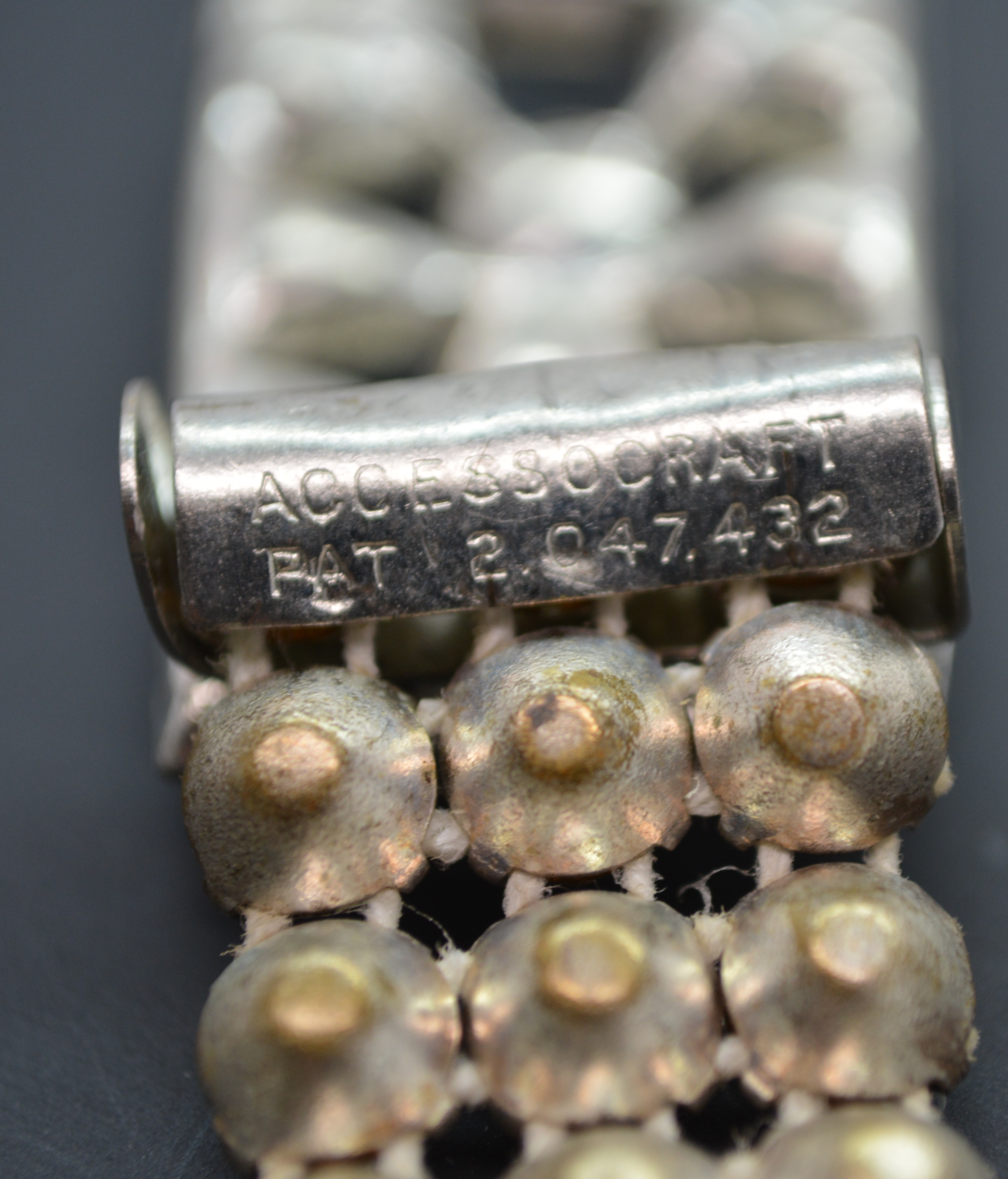 Art Deco Accessocraft Rhinestone Wrap Bracelet