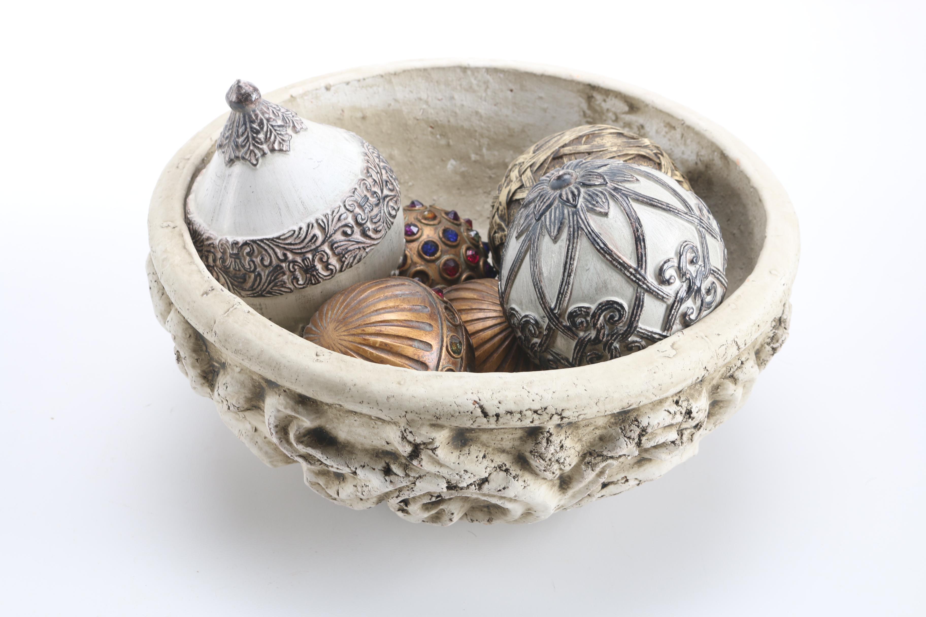 Collection of Ceramic Vases and Decor