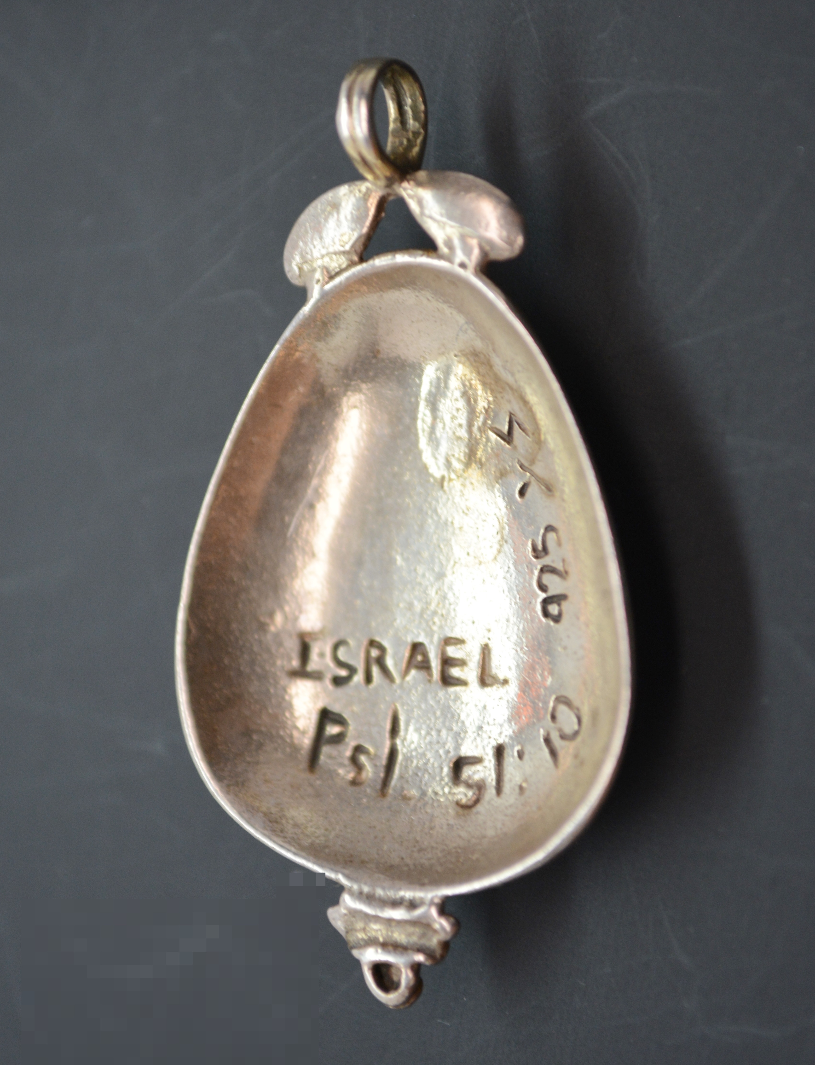 Sterling Silver Israeli Pendant and Other Sterling Silver Jewelry