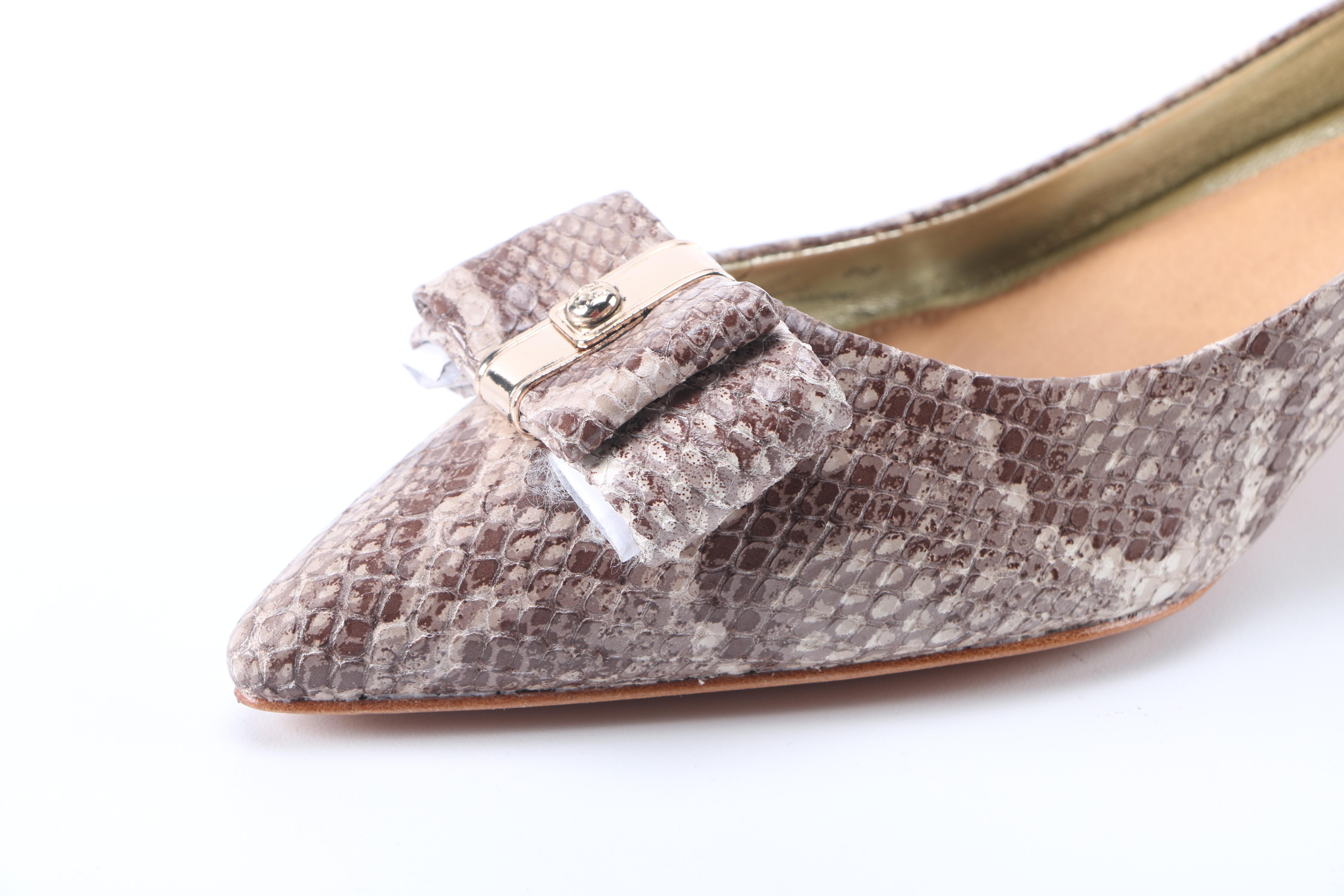 Coach "Mandy" Kitten Heel In Roccia