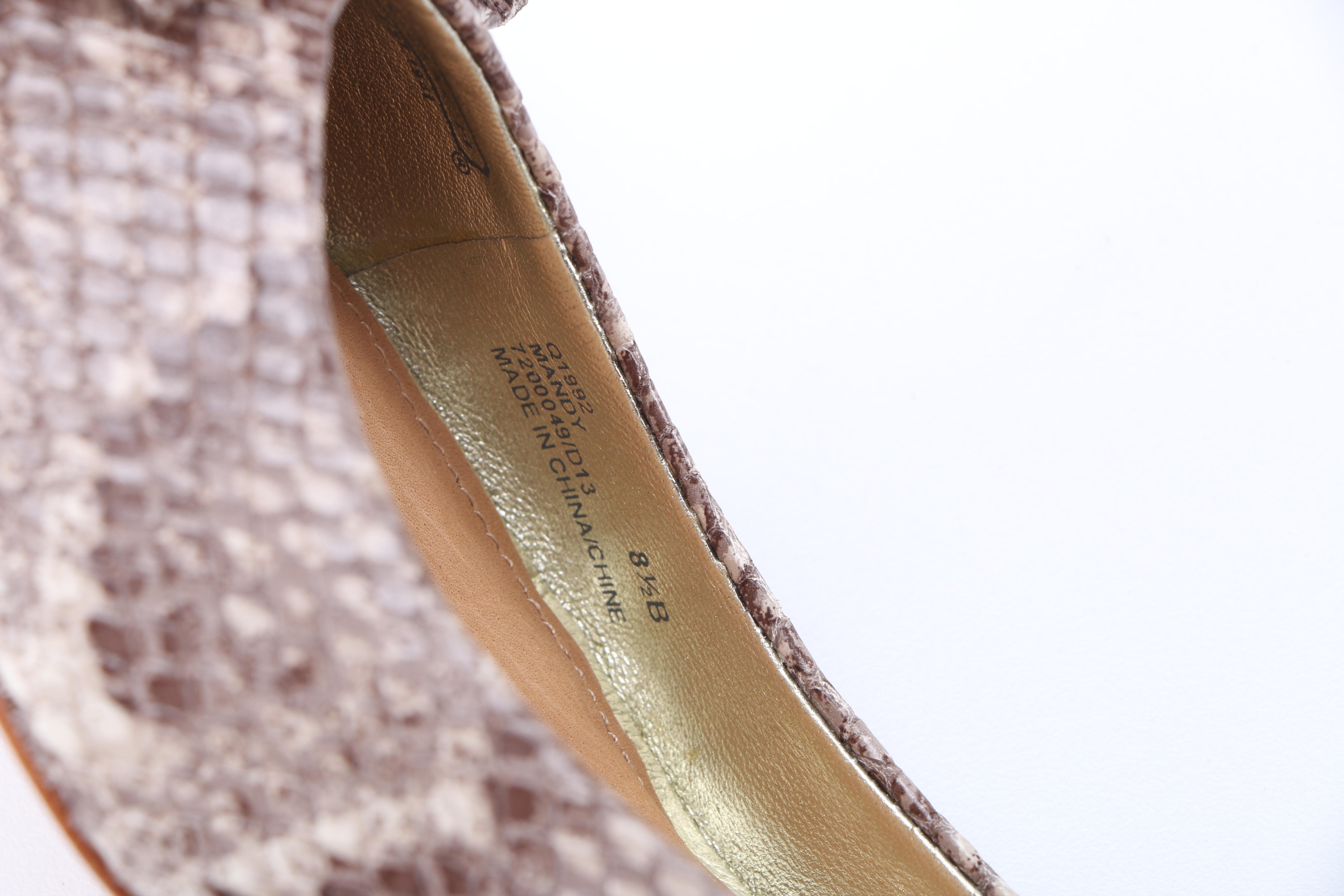 Coach "Mandy" Kitten Heel In Roccia