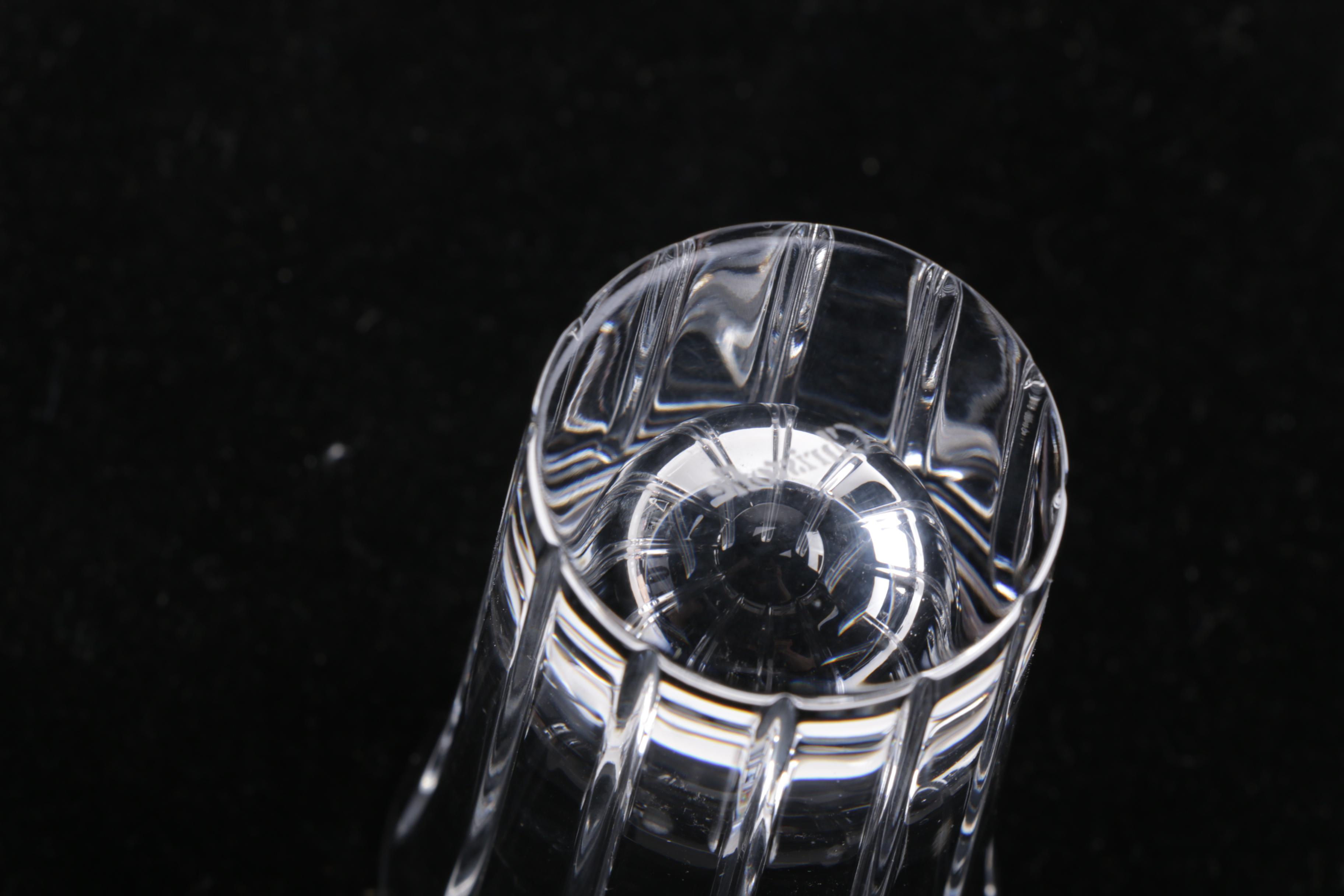 Mottahedeh Ceramic Bowl, Shot Glasses and a Glass Dish