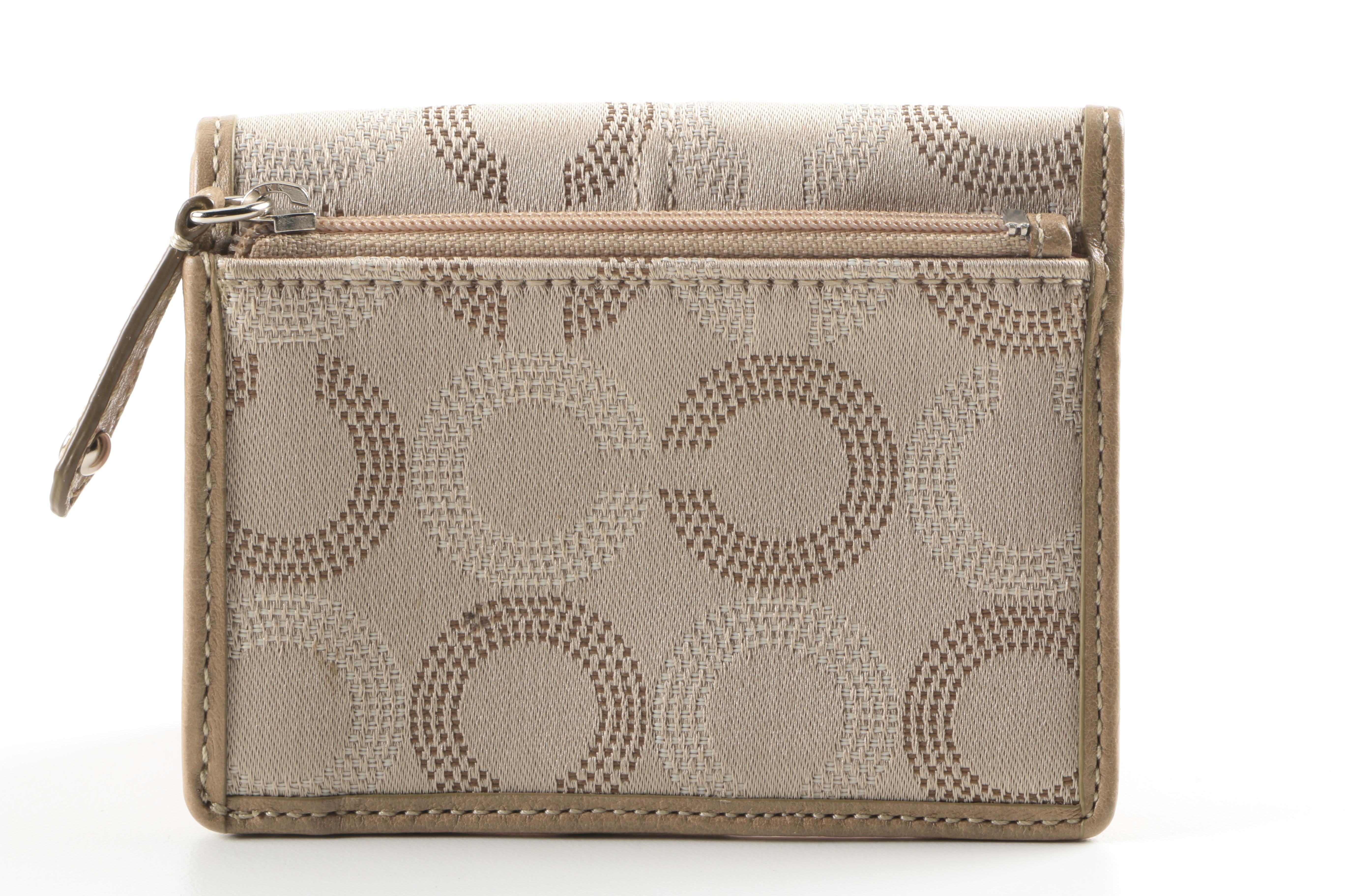 Coach Gold Tone Wallet, Universal Phone Case, and Wristlet