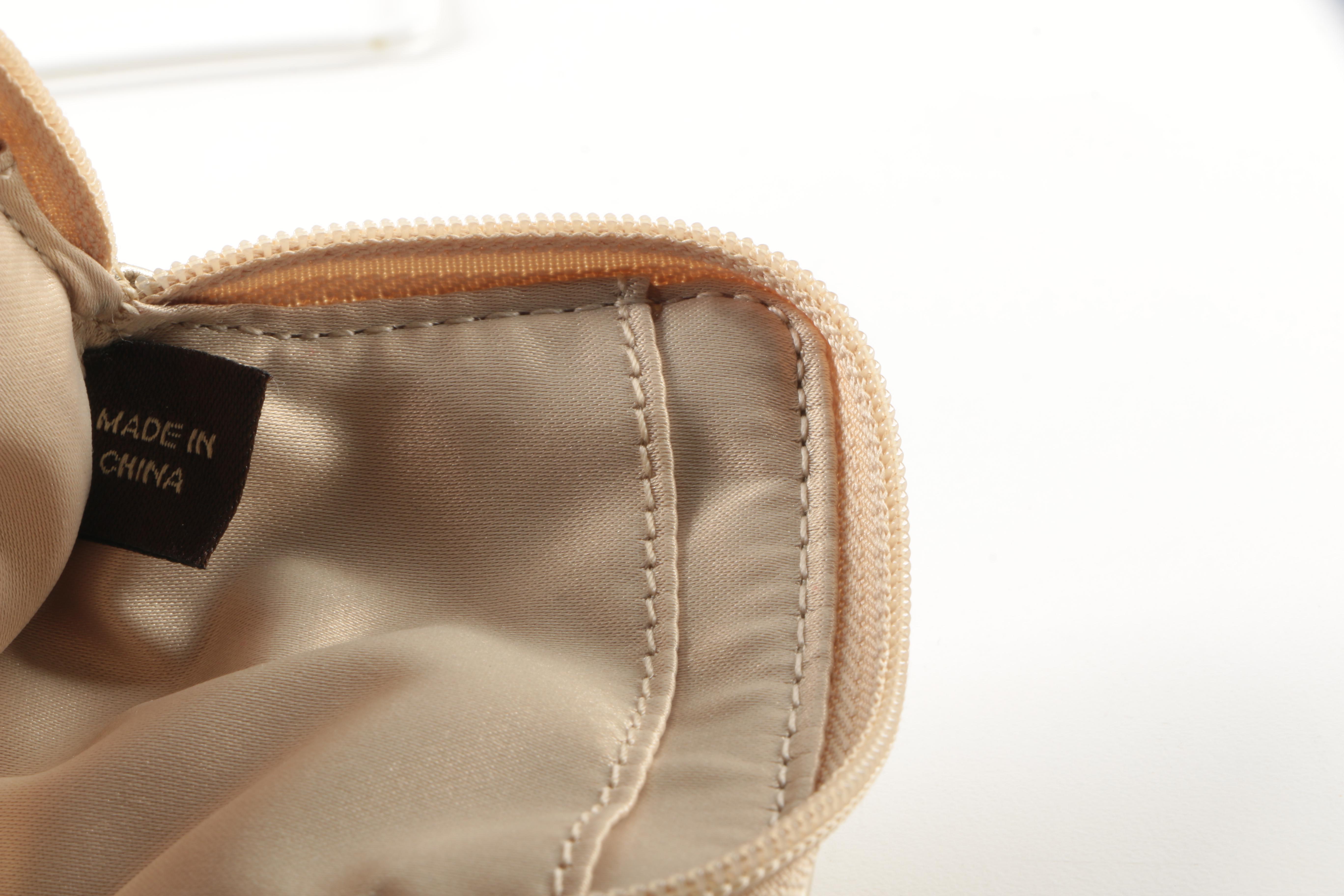 Coach Gold Tone Wallet, Universal Phone Case, and Wristlet