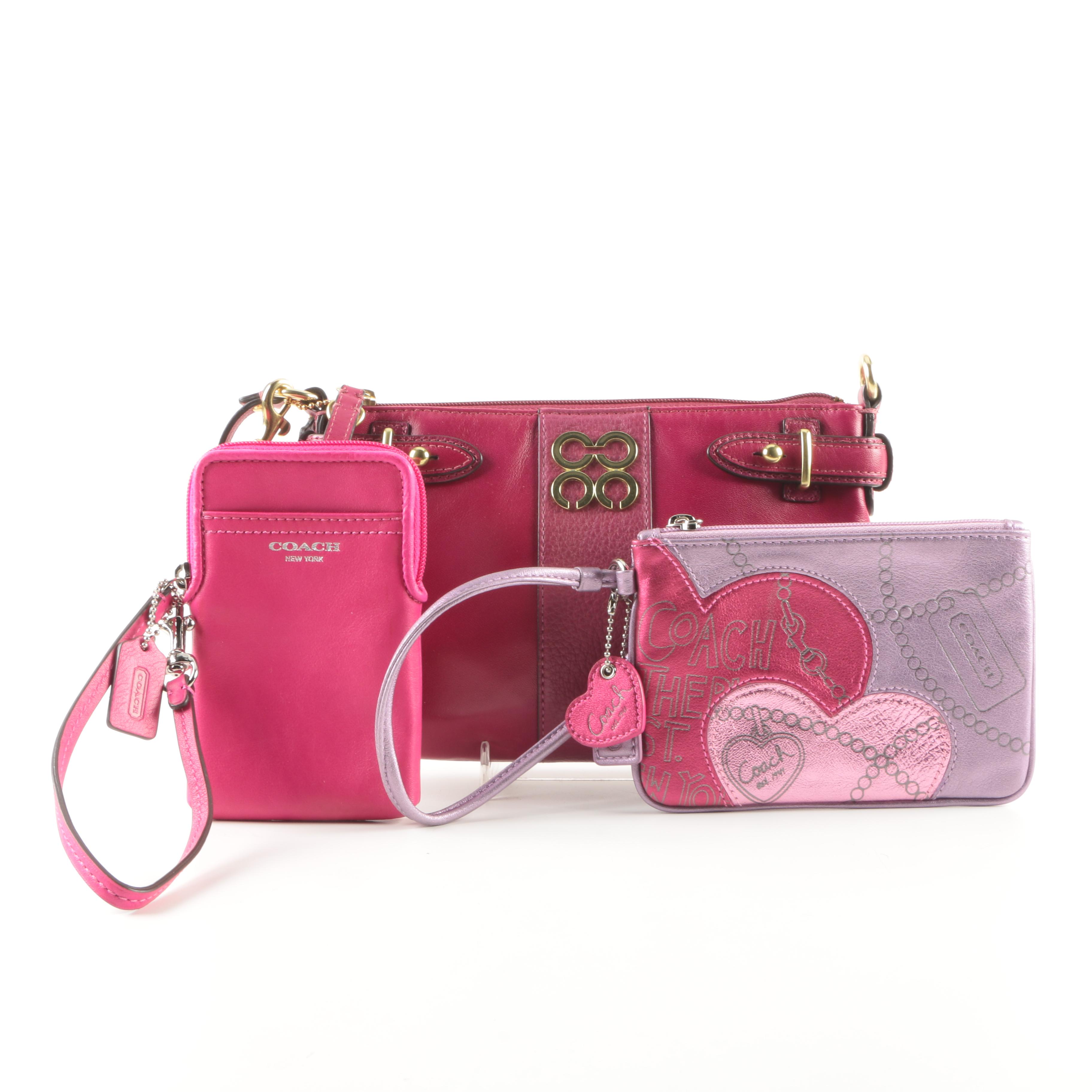 Coach Wristlets and Universal Phone Case