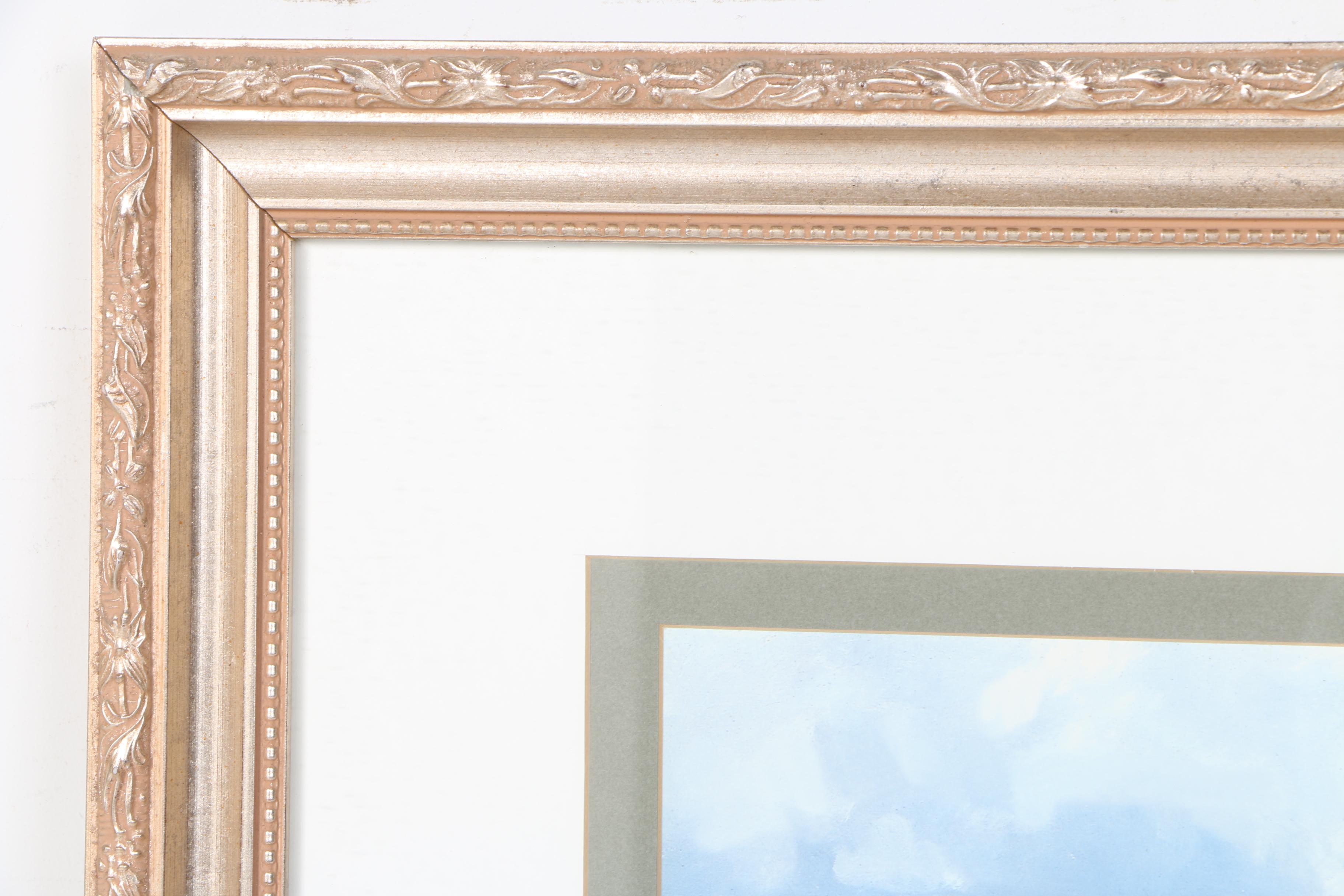 Offset Lithograph After Charles Sims' "Butterflies"