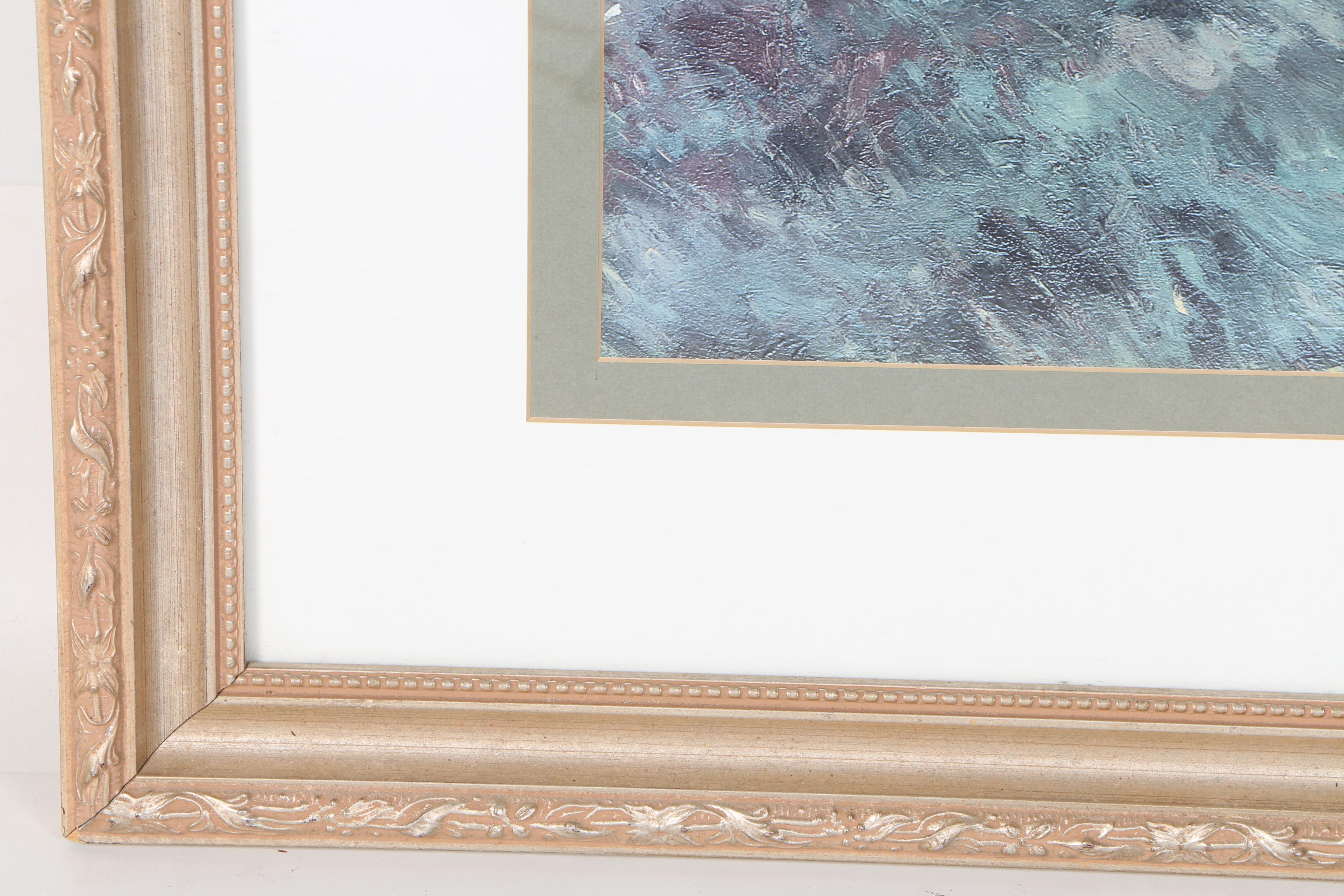 Offset Lithograph After Charles Sims' "Butterflies"