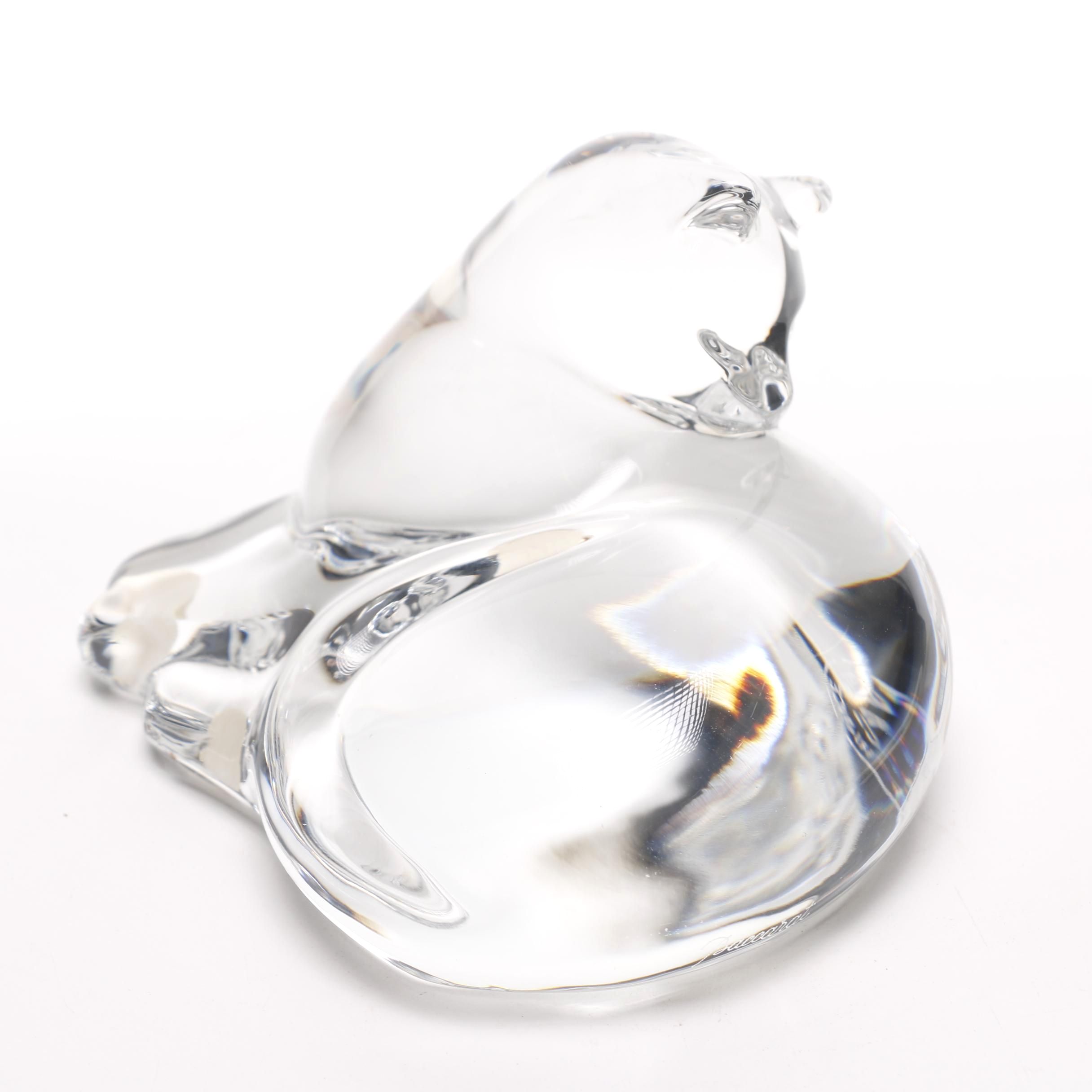 Baccarat Crystal Cat