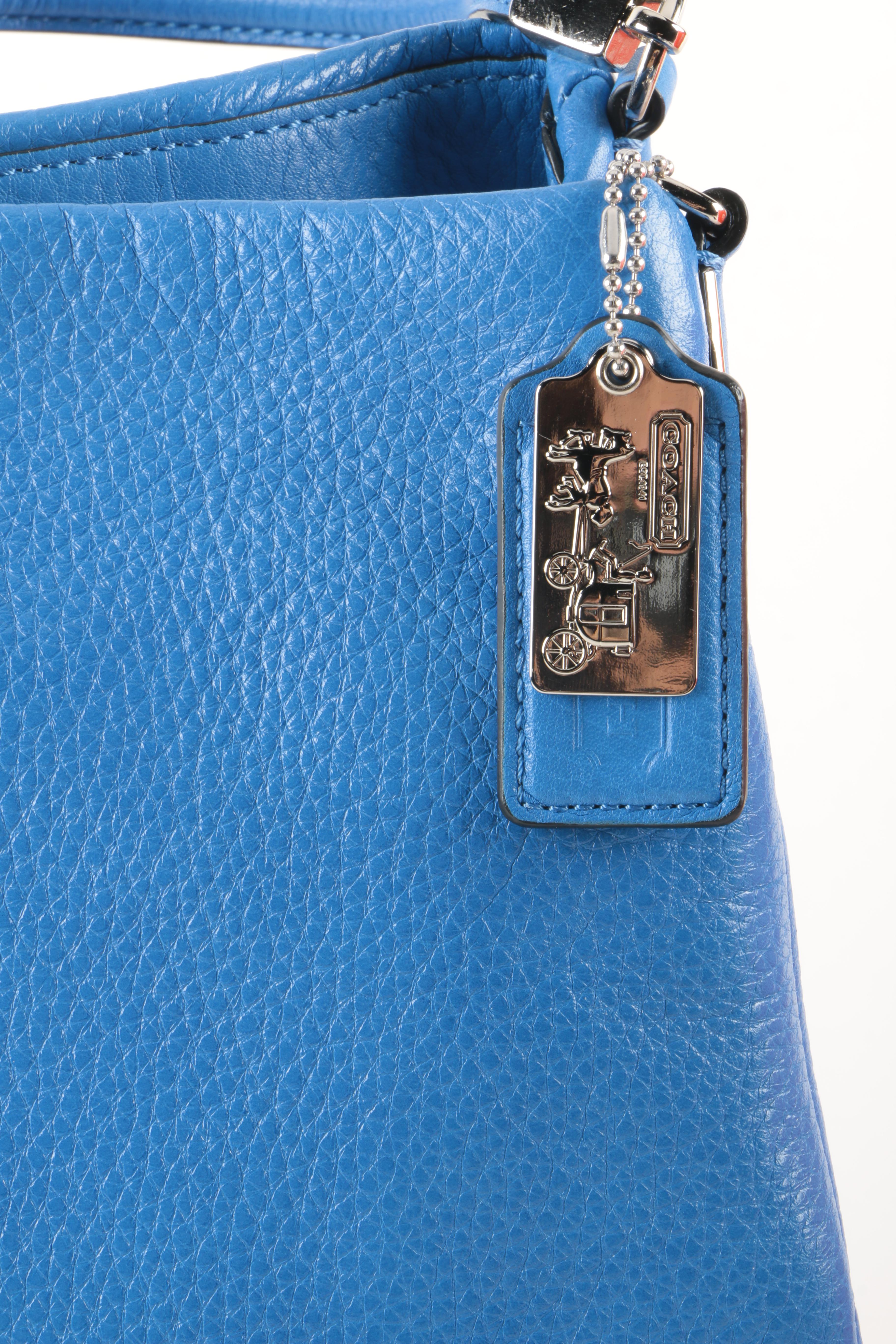 Coach Phoebe Bag and Matching Accessories in Cobalt Blue