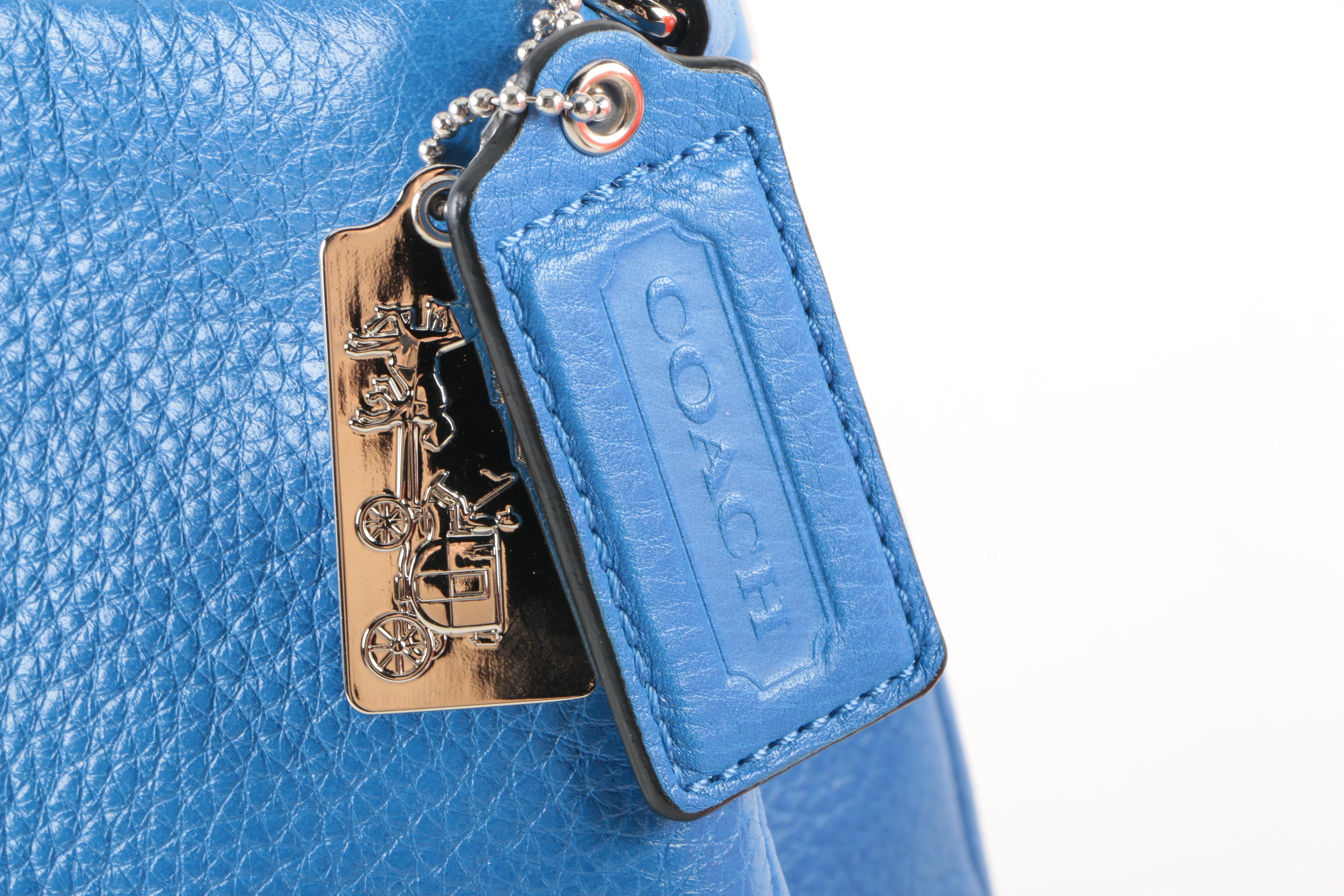 Coach Phoebe Bag and Matching Accessories in Cobalt Blue