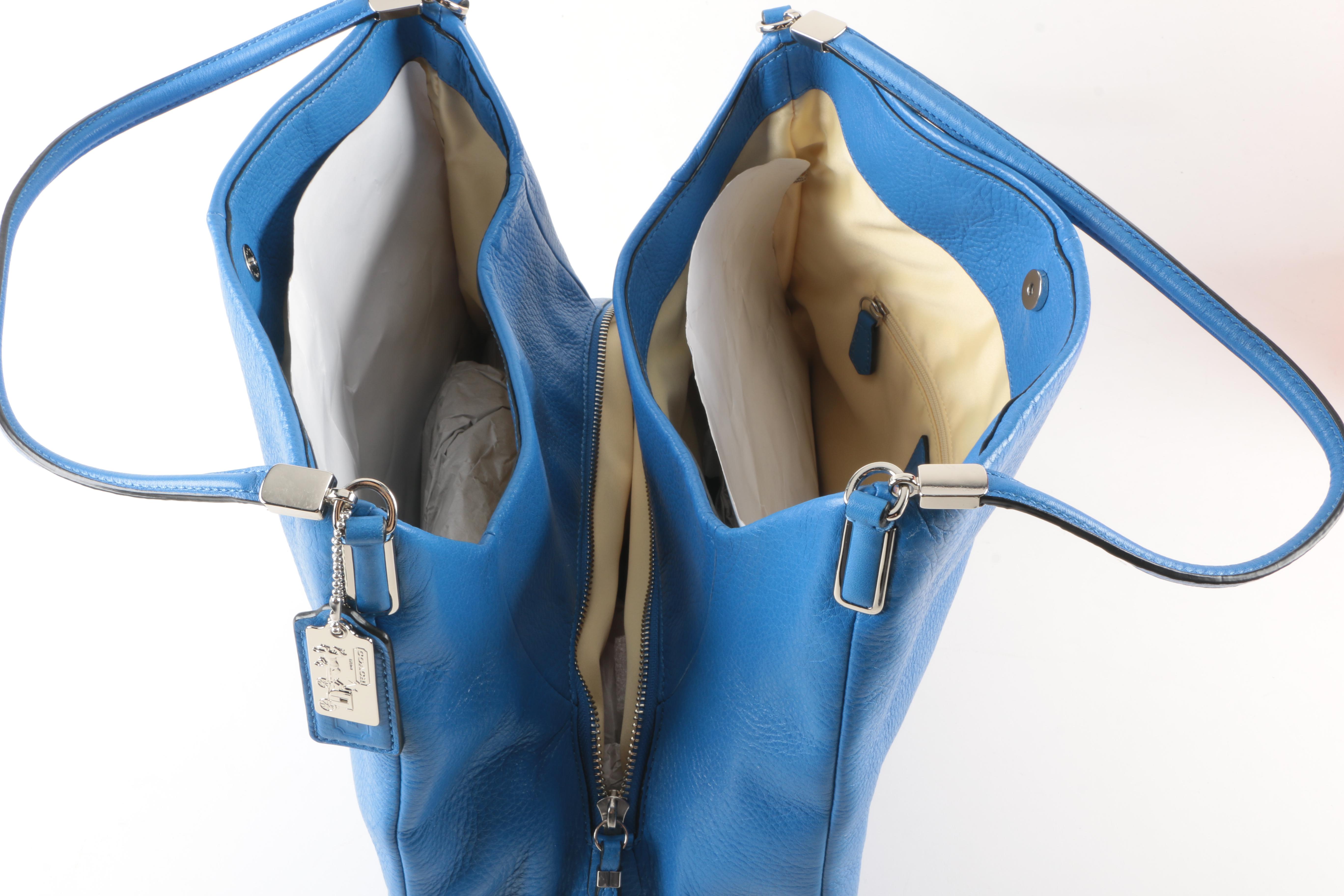 Coach Phoebe Bag and Matching Accessories in Cobalt Blue