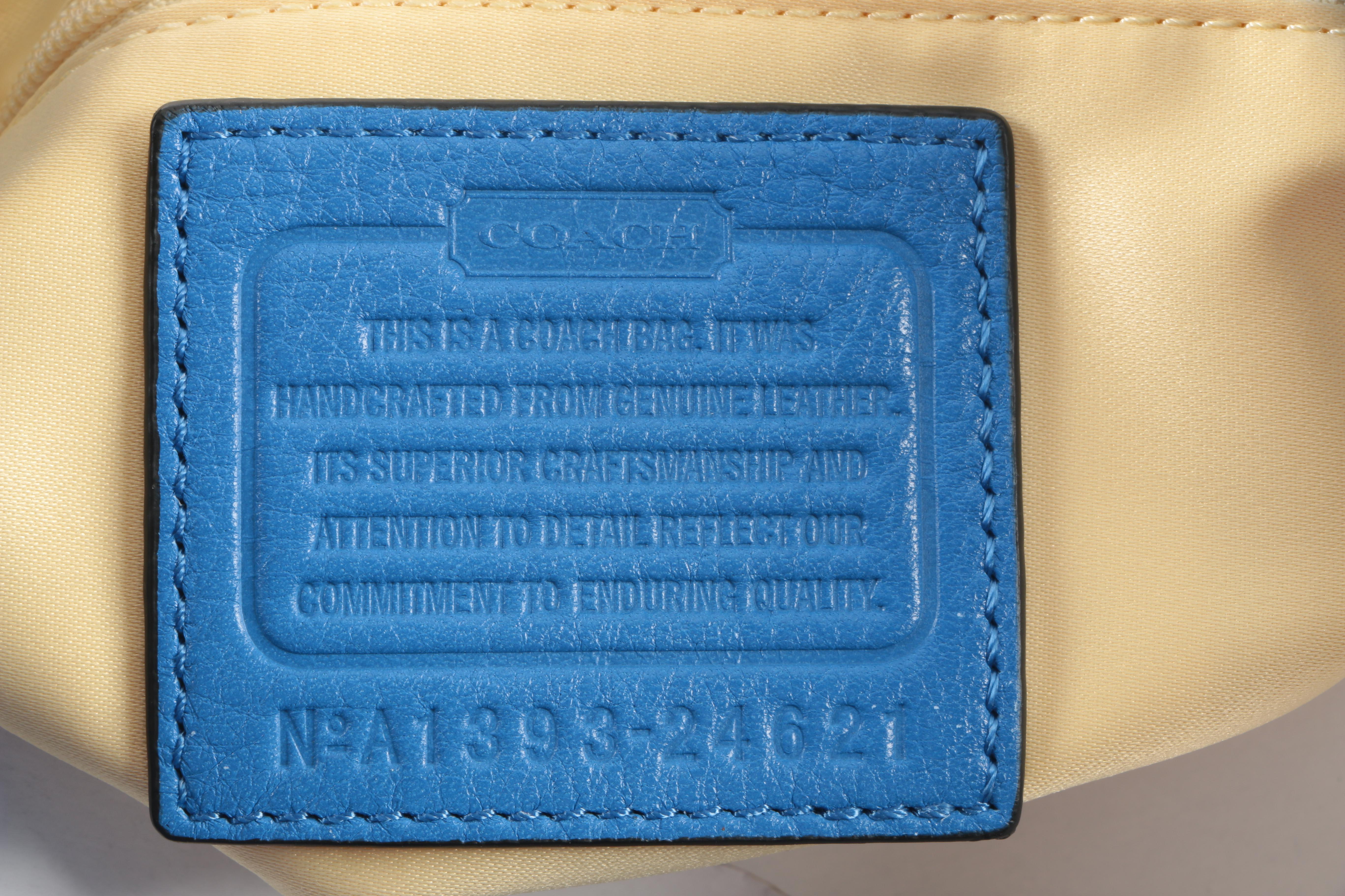 Coach Phoebe Bag and Matching Accessories in Cobalt Blue