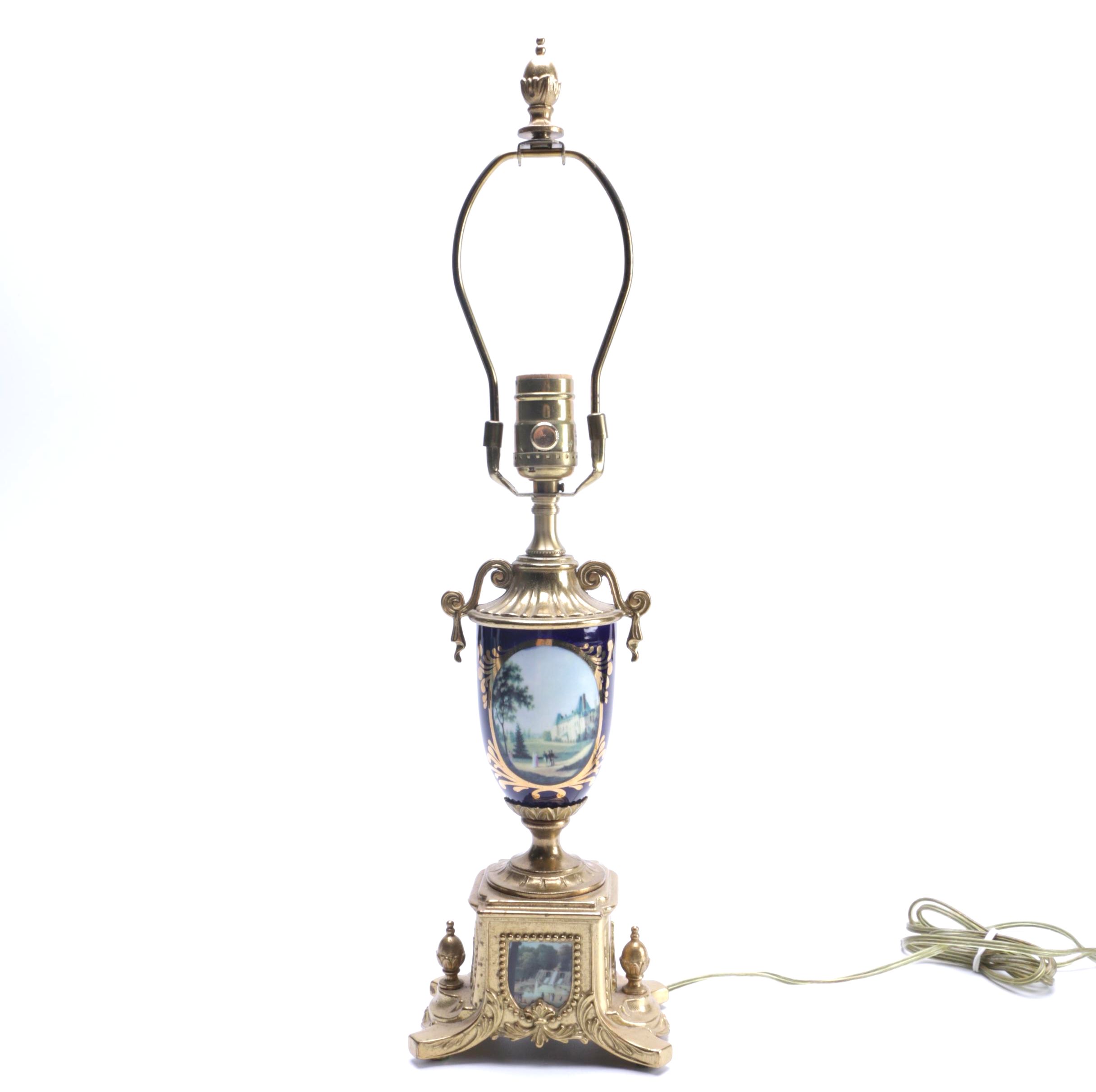 Sèvres Style Urn Lamp