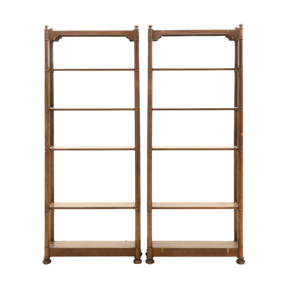 Pair of Vintage Shelving Units