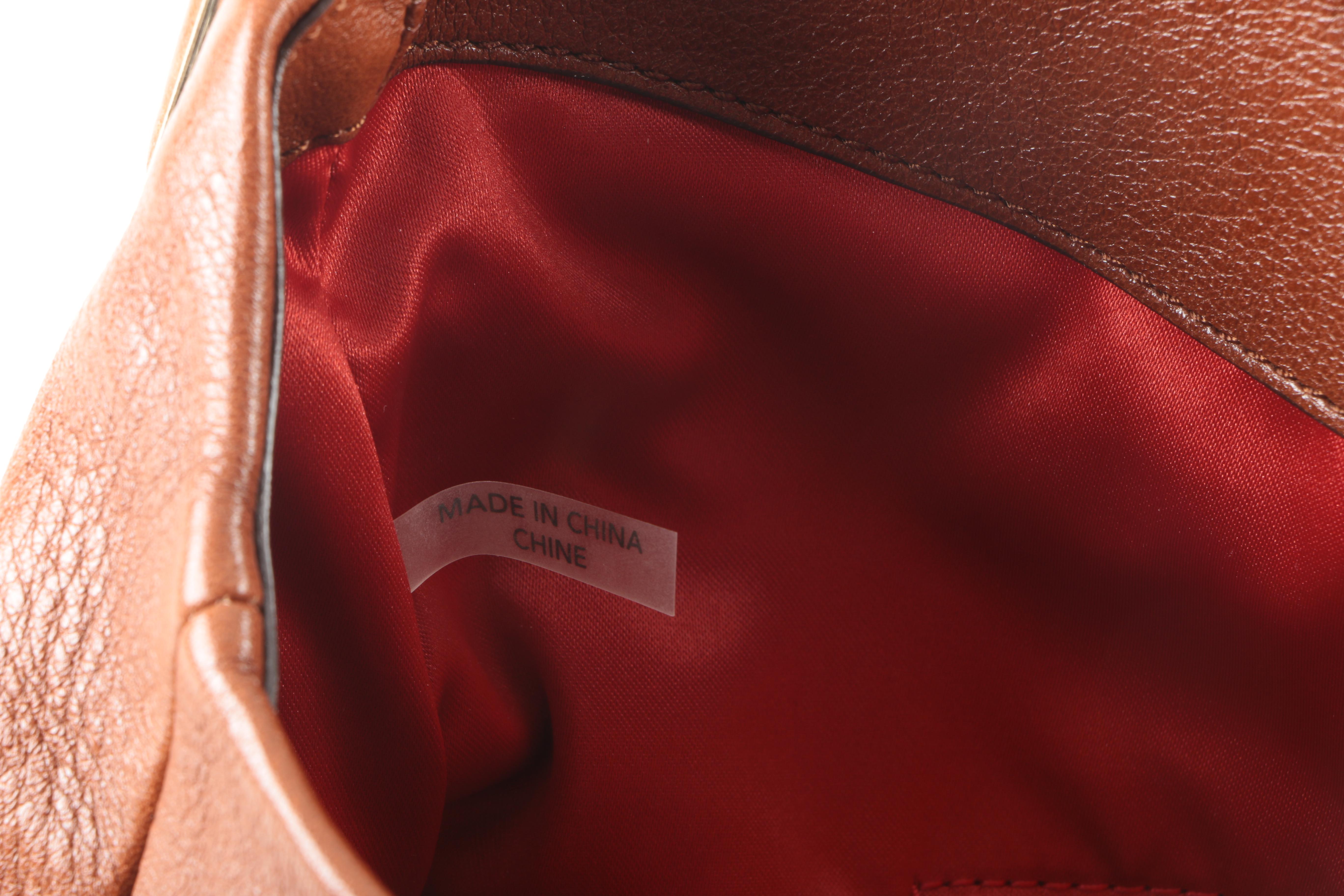 Coach Madison Chestnut Leather Phoebe Handbag