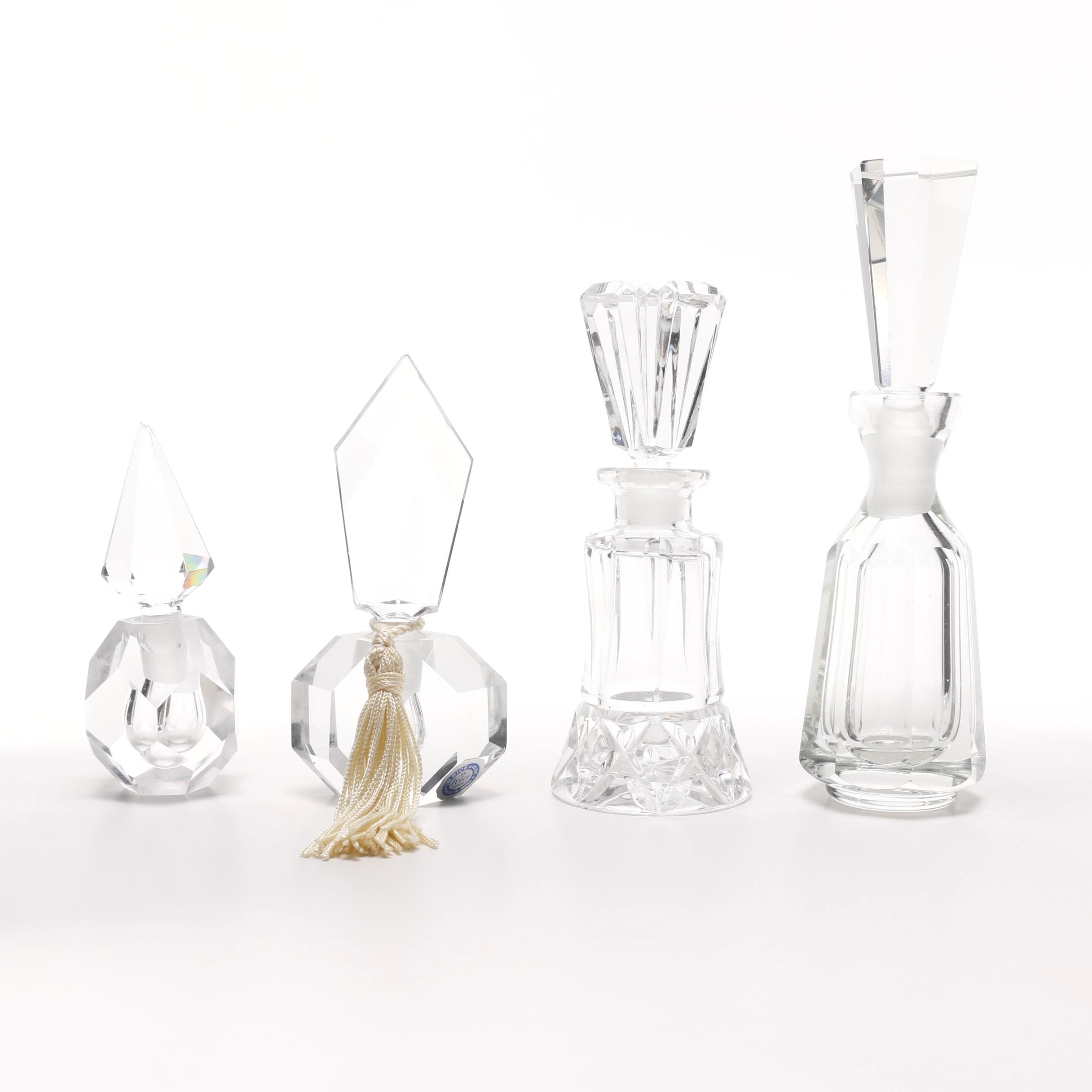 Crystal Cologne Bottles Featuring Irice