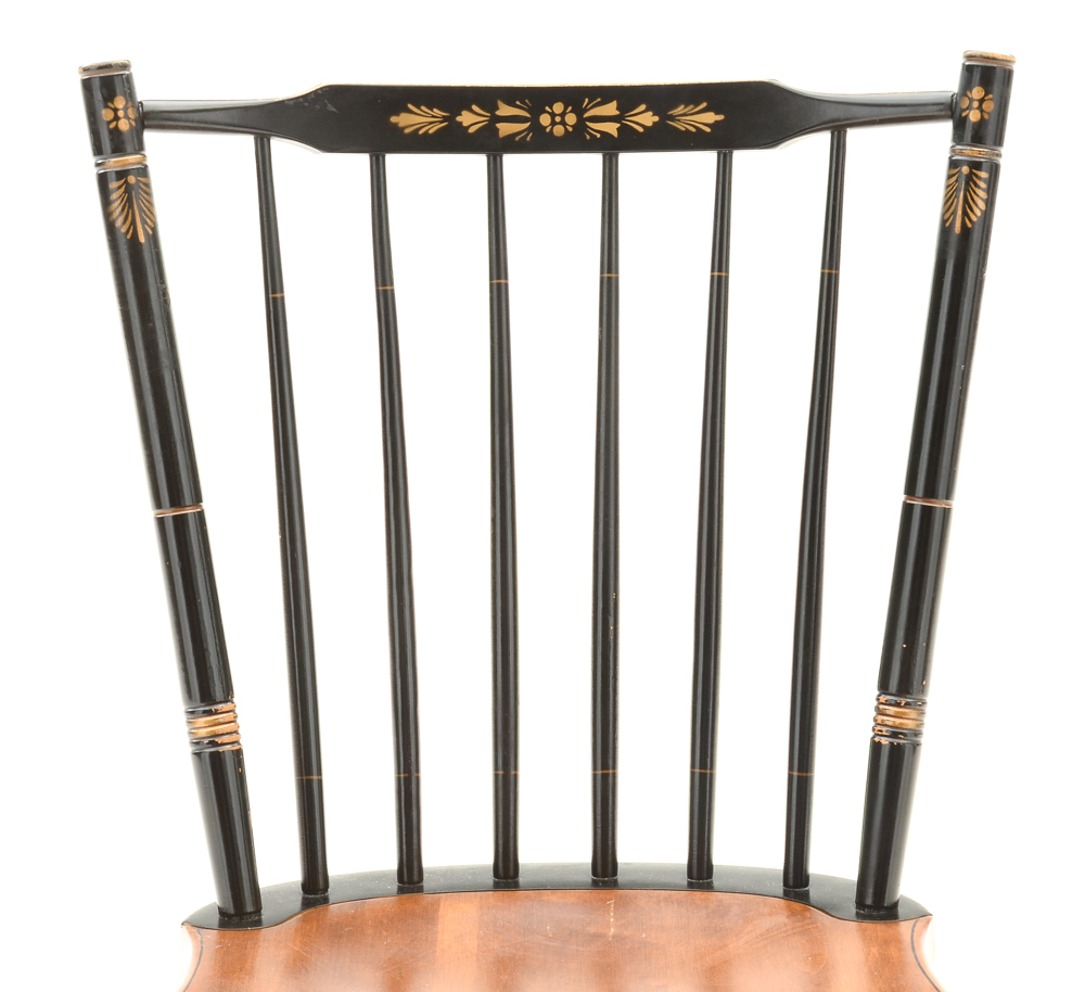 Four Hitchcock Dining Chairs