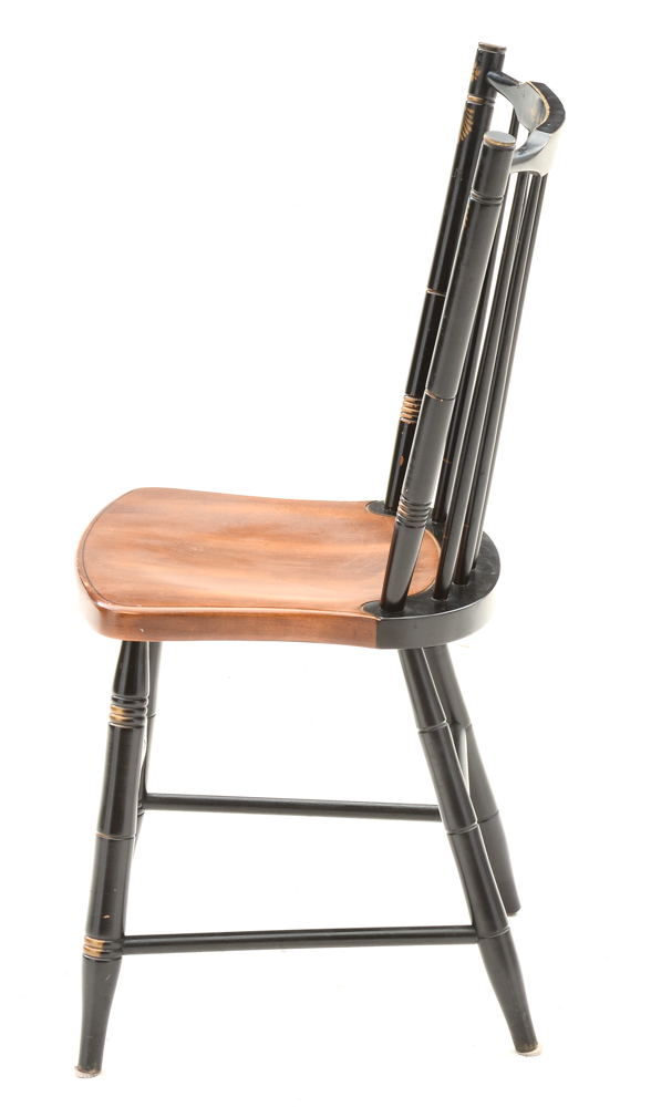 Four Hitchcock Dining Chairs