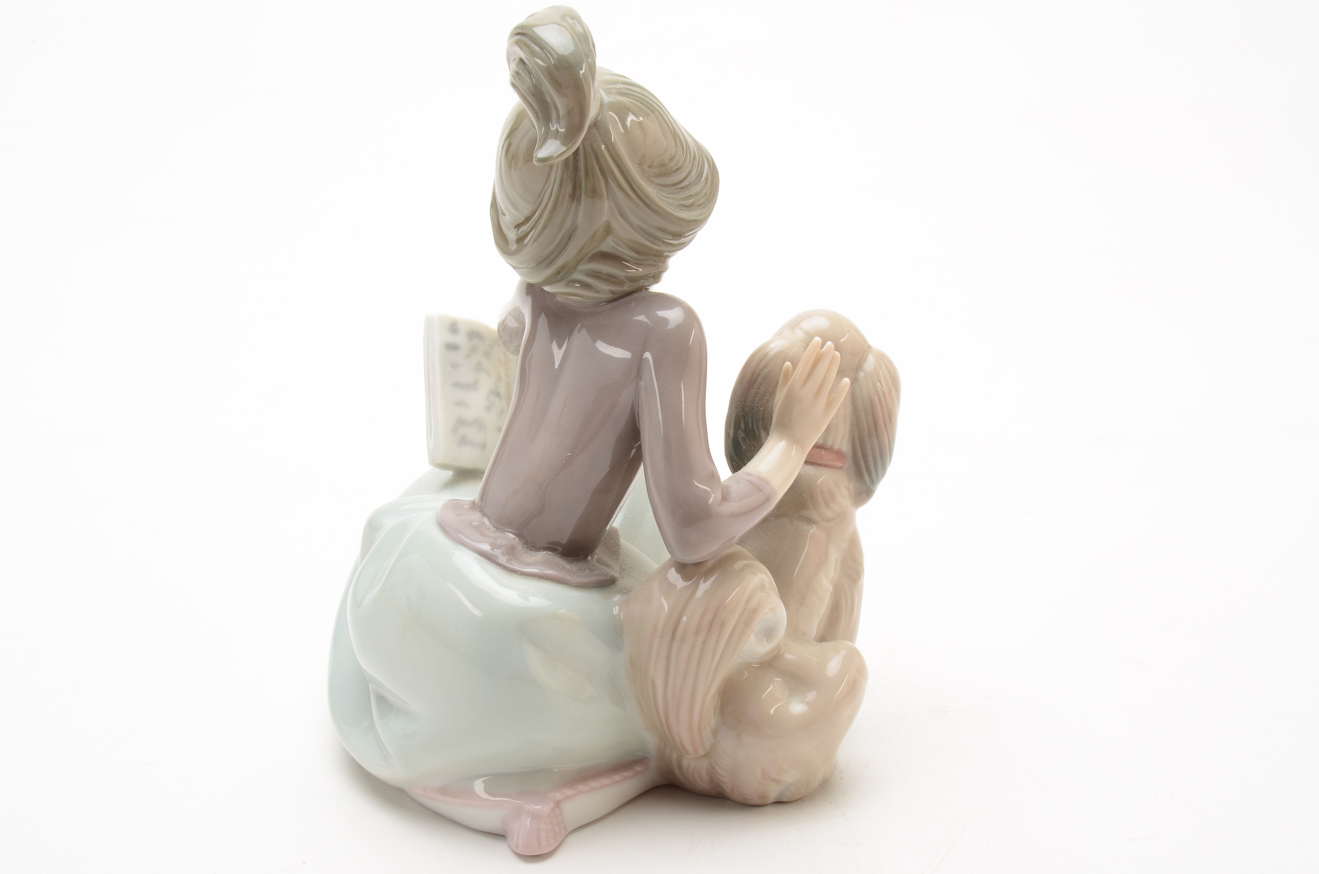 Lladro Porcelain Figurine "A Lesson Shared"