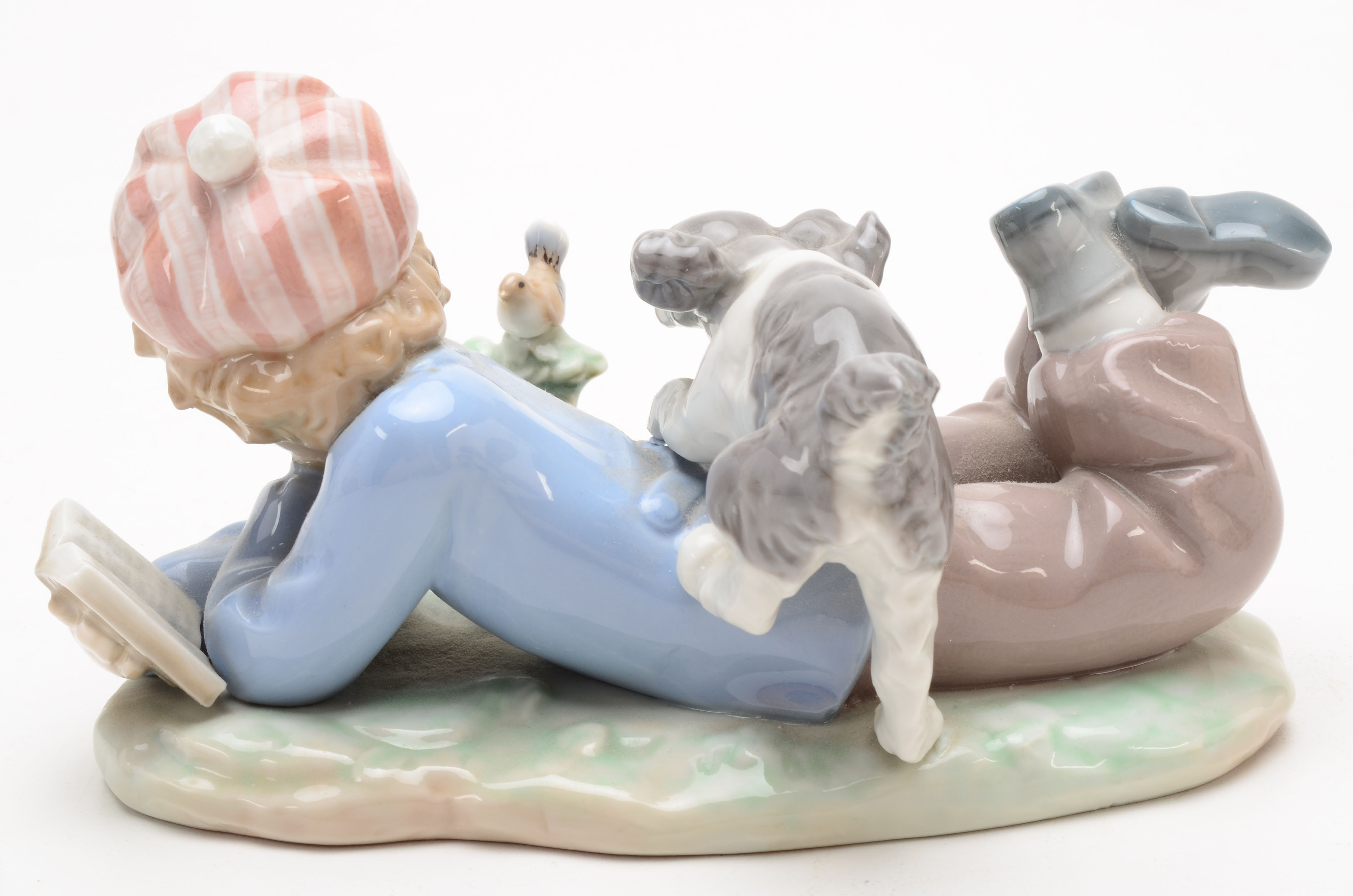 Porcelain Lladro Figurine "Study Buddies"