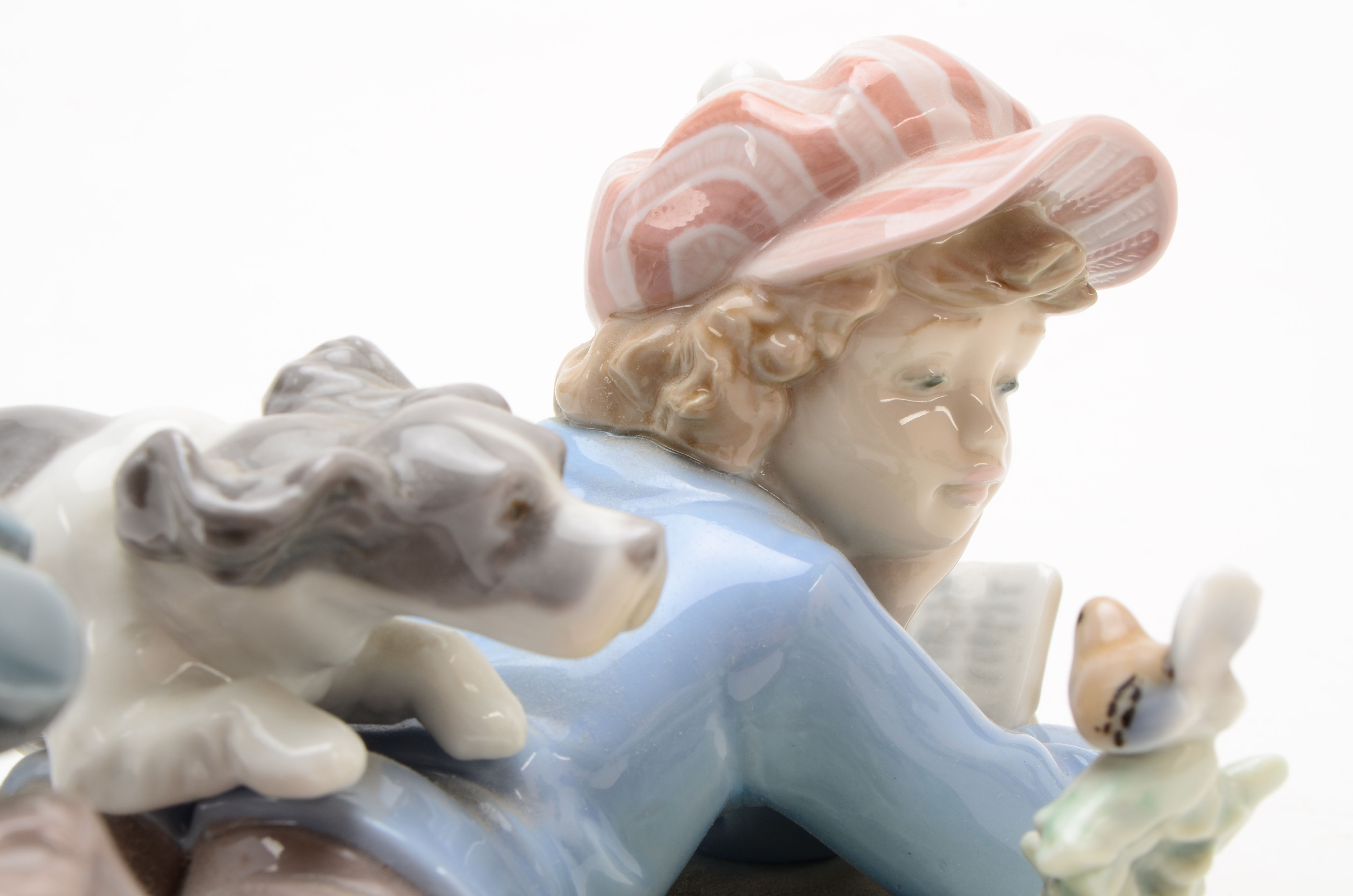 Porcelain Lladro Figurine "Study Buddies"