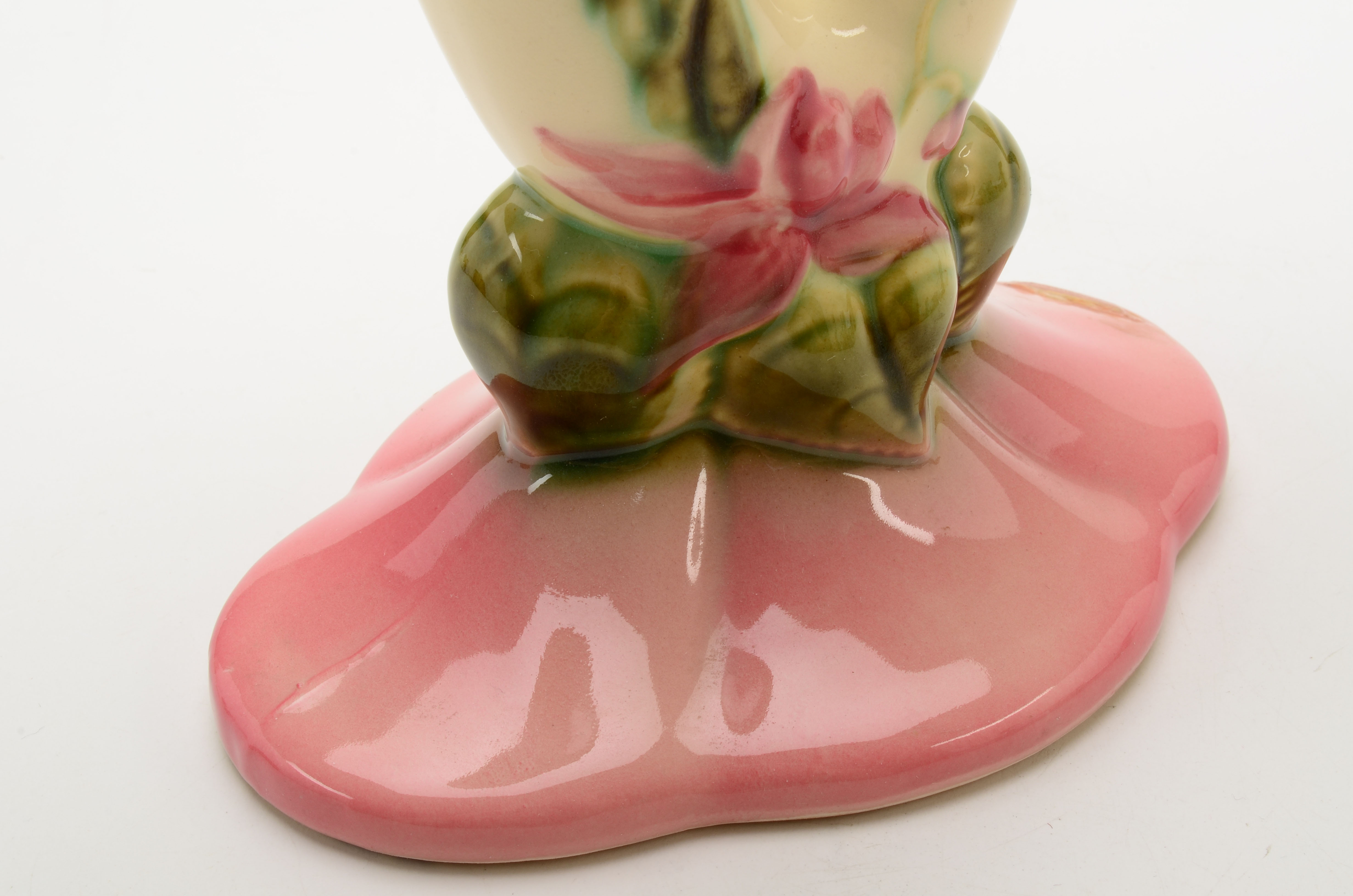 Hull Pottery "Woodland" Double Bud Vase