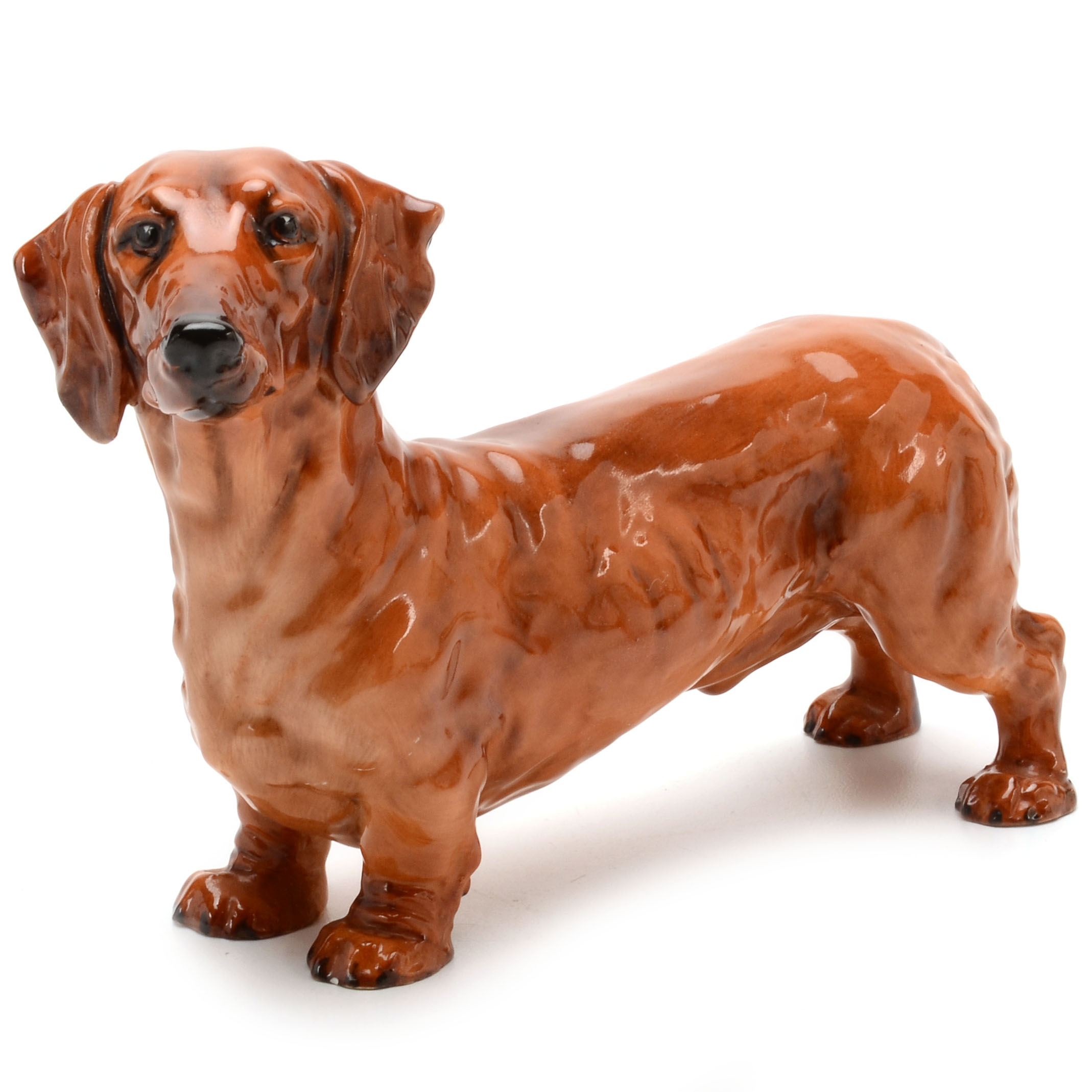 Vintage Royal Doulton Dachshund Dog Figurine HN 1140,