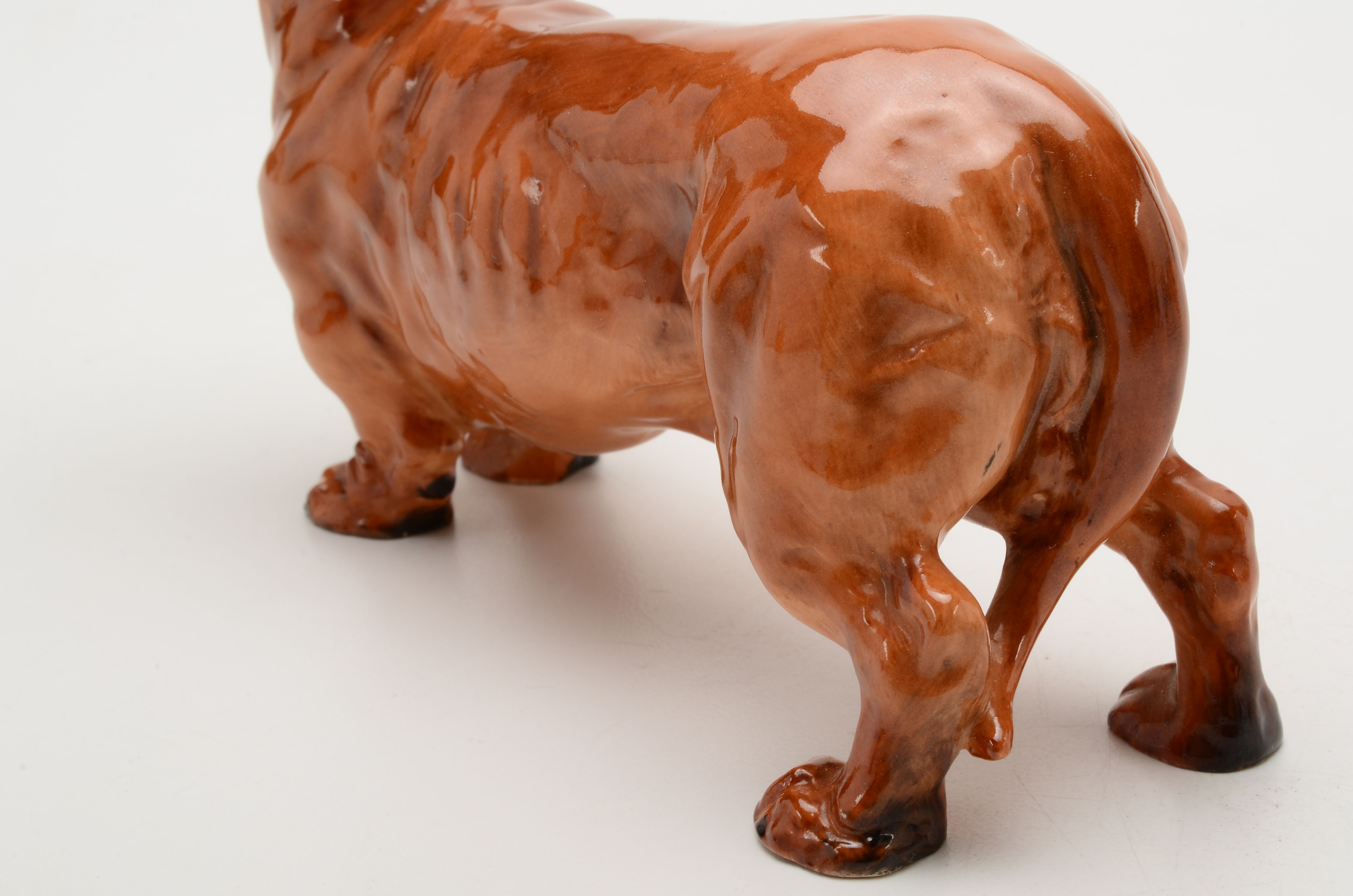 Vintage Royal Doulton Dachshund Dog Figurine HN 1140,