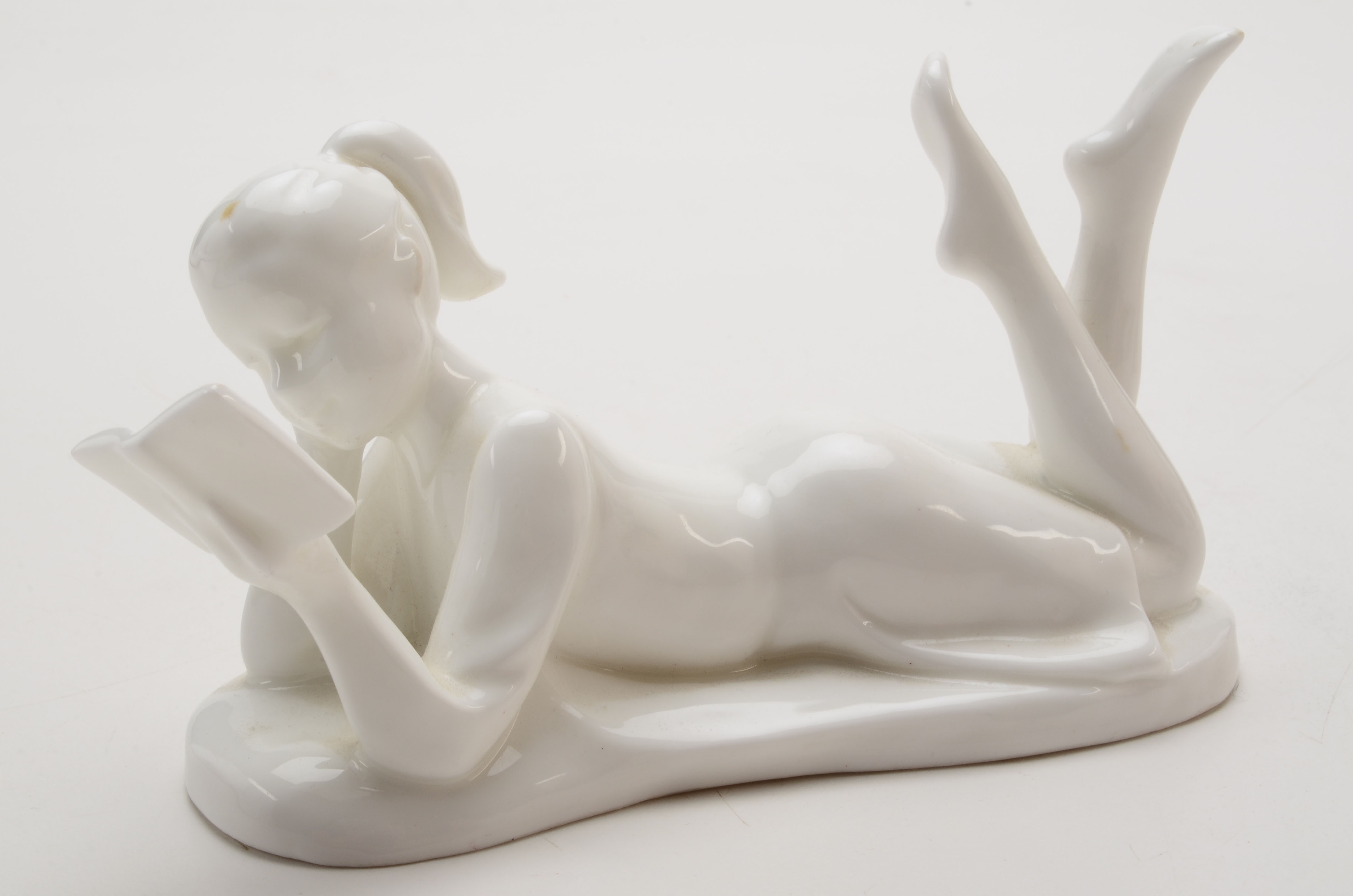 Royal Doulton Studious Girl and Studious Boy Figurines