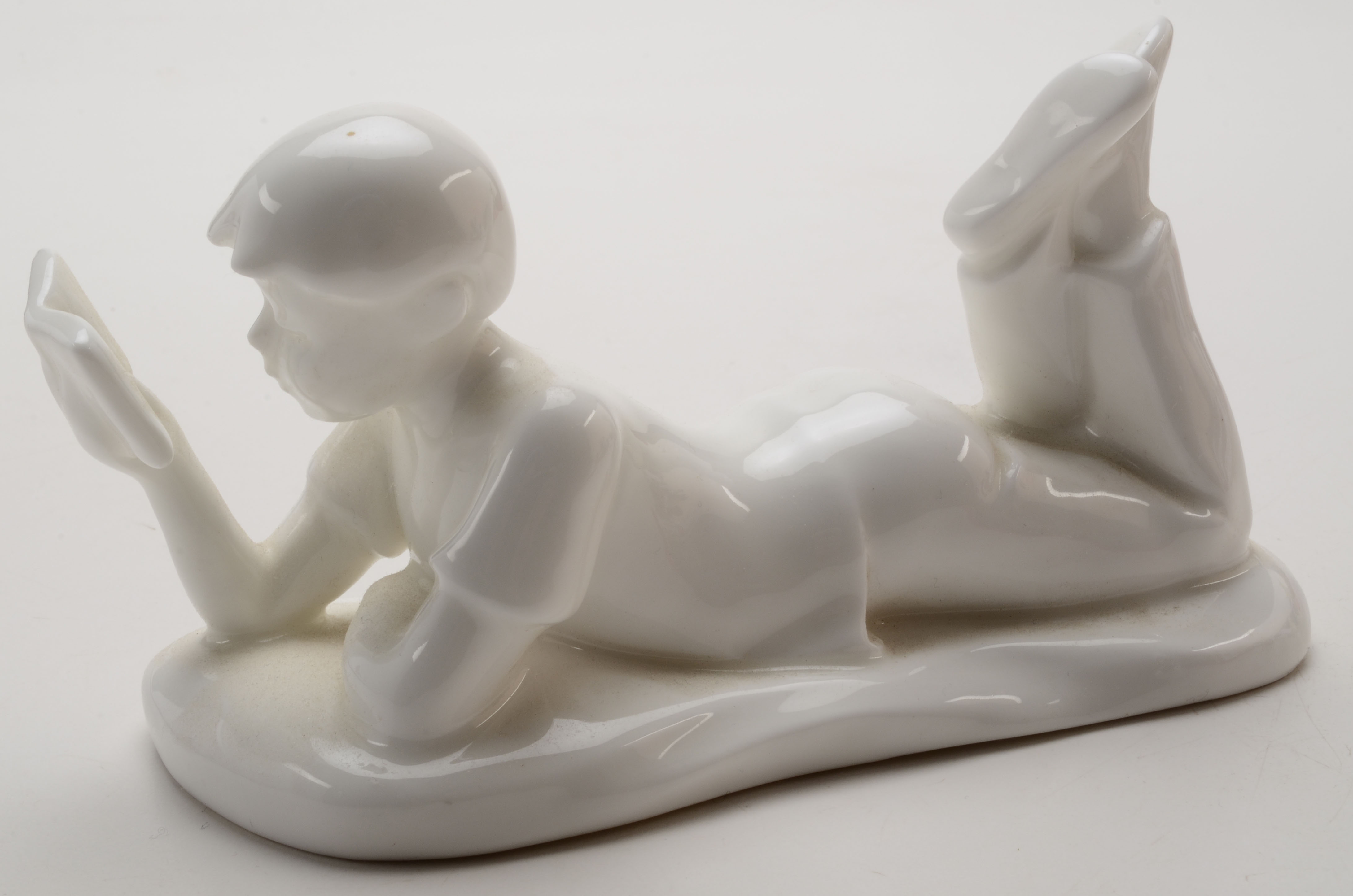 Royal Doulton Studious Girl and Studious Boy Figurines