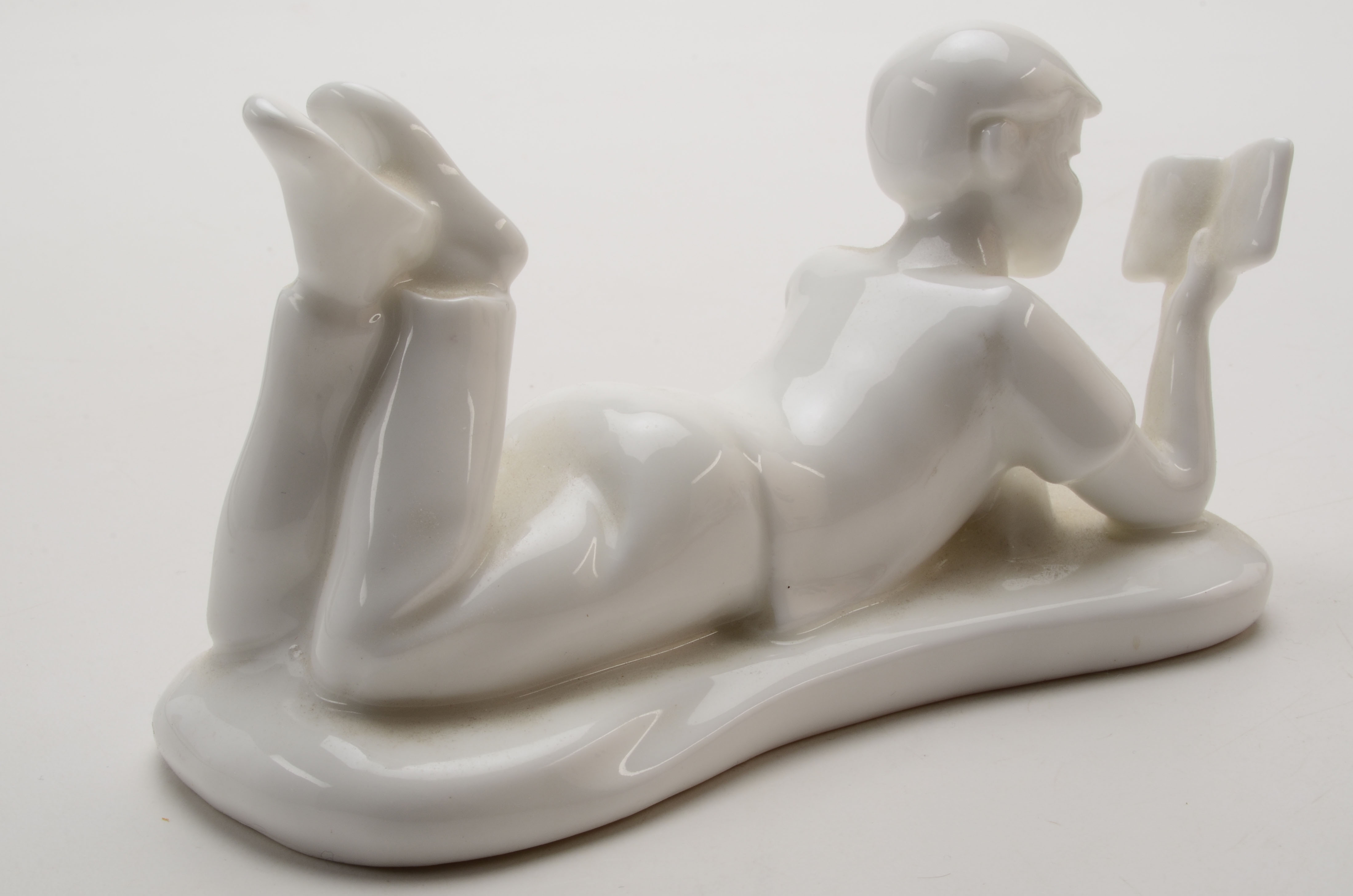 Royal Doulton Studious Girl and Studious Boy Figurines