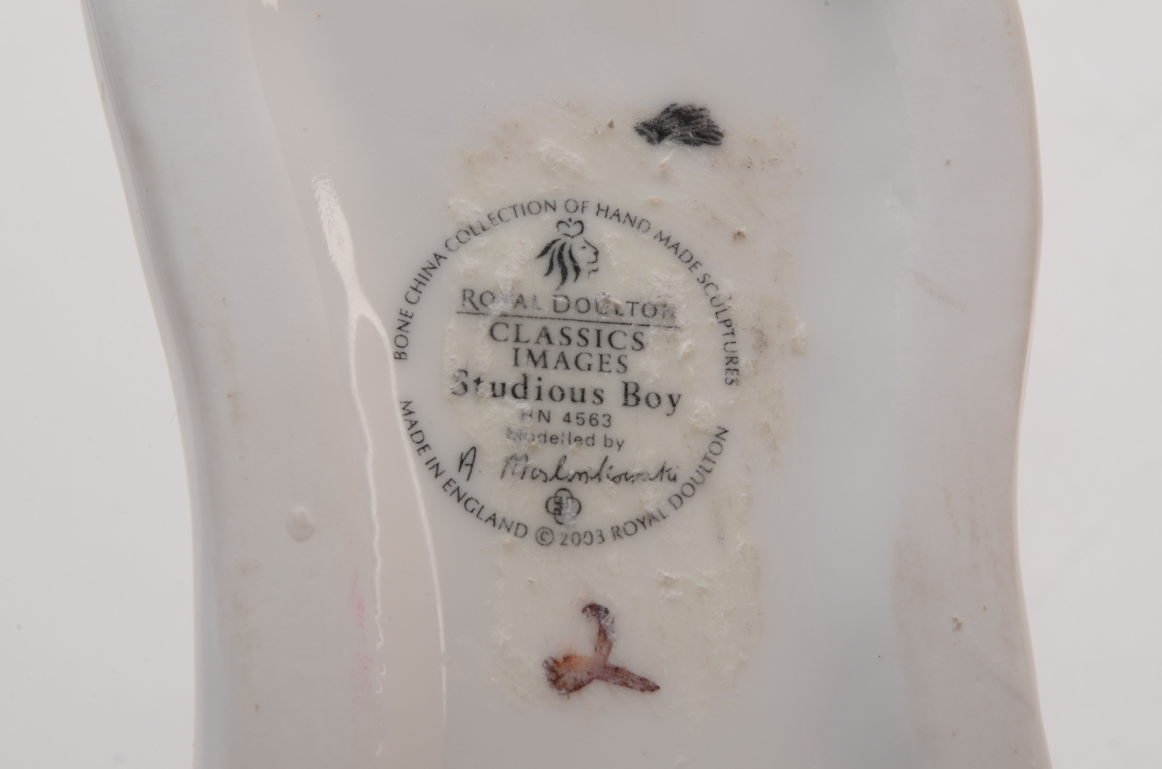 Royal Doulton Studious Girl and Studious Boy Figurines